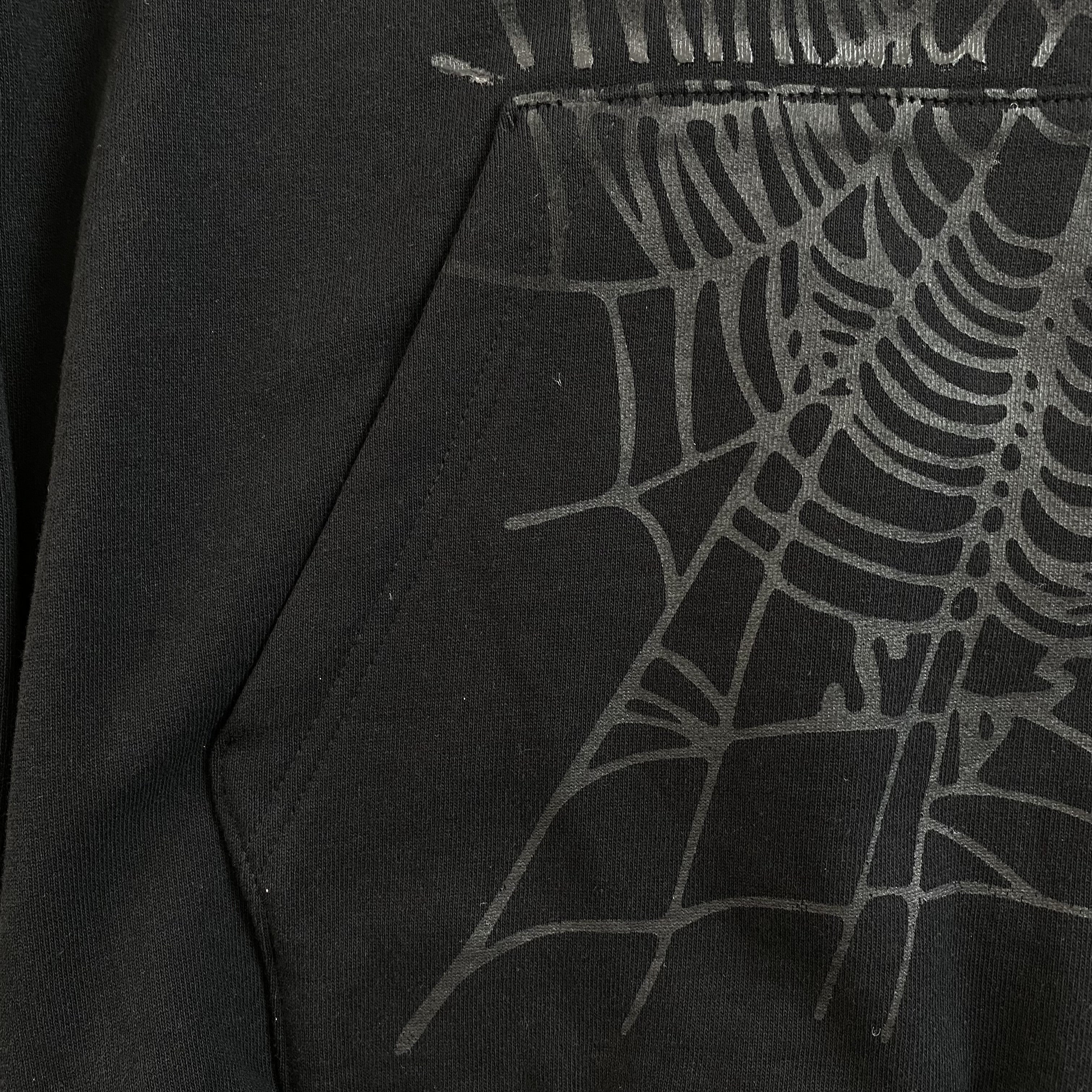 Sp5der Phantom Web Hoodie 'Black'