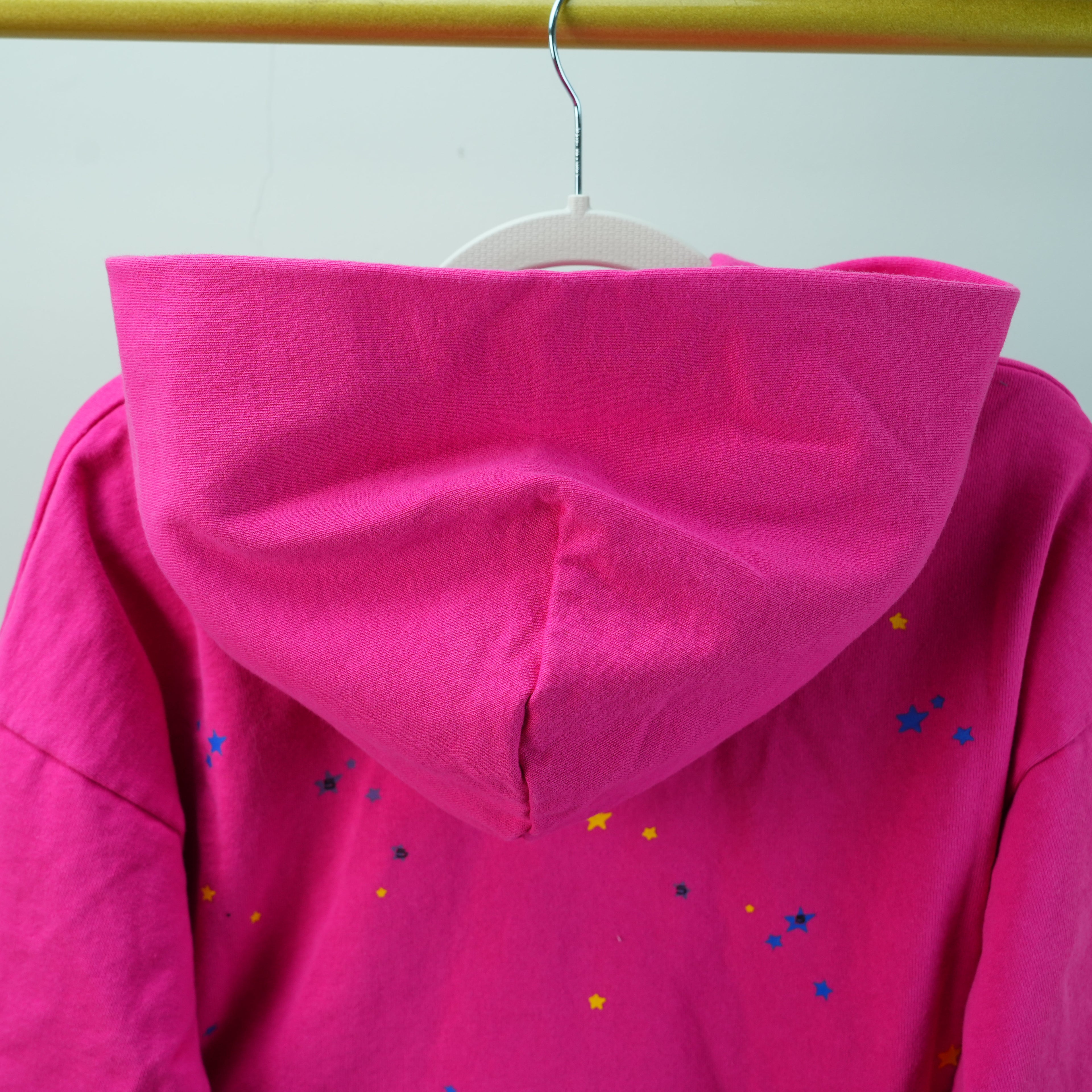 Sp5der P*nk V2 Hoodie 'Pink'