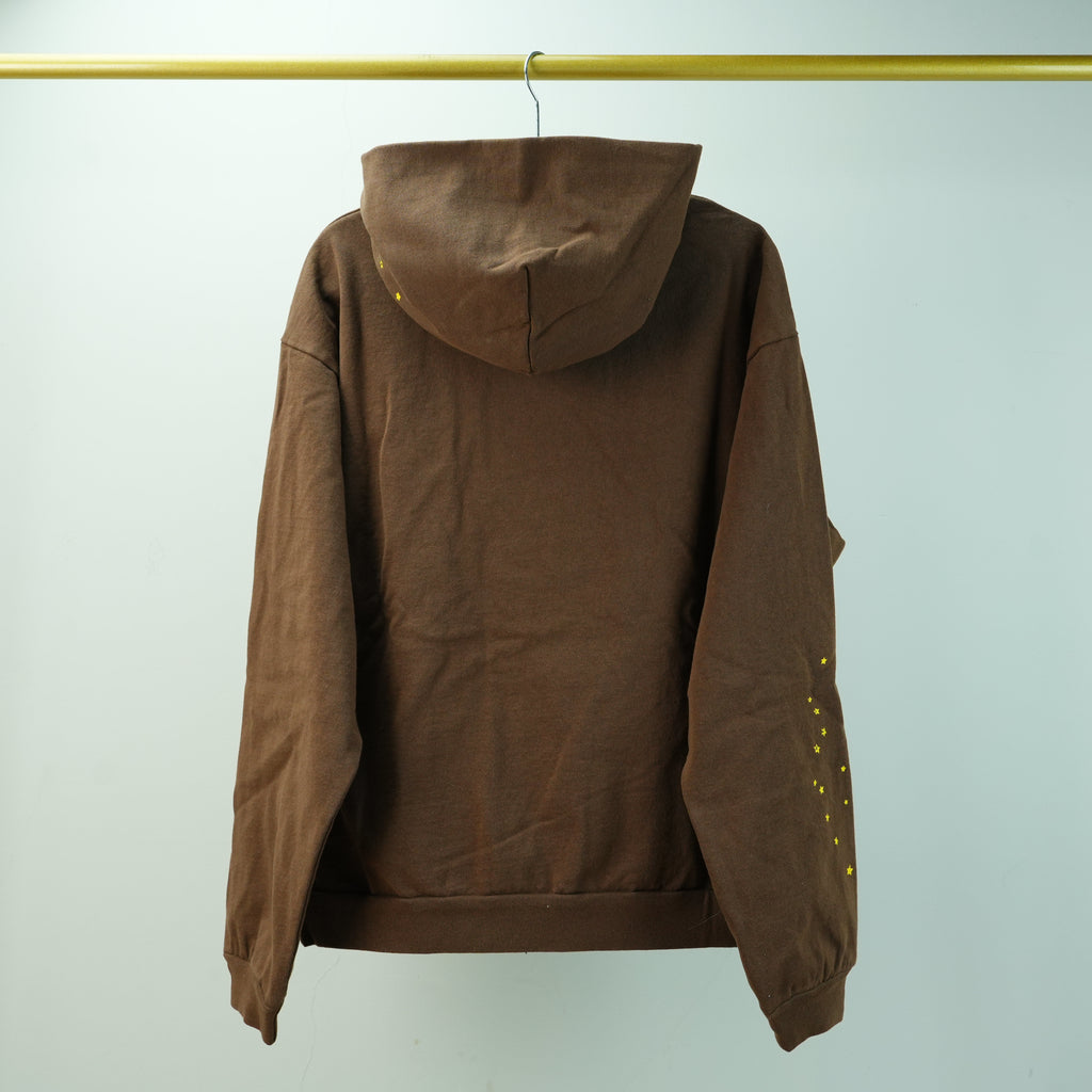 Sp5der Web Hoodie 'Brown'