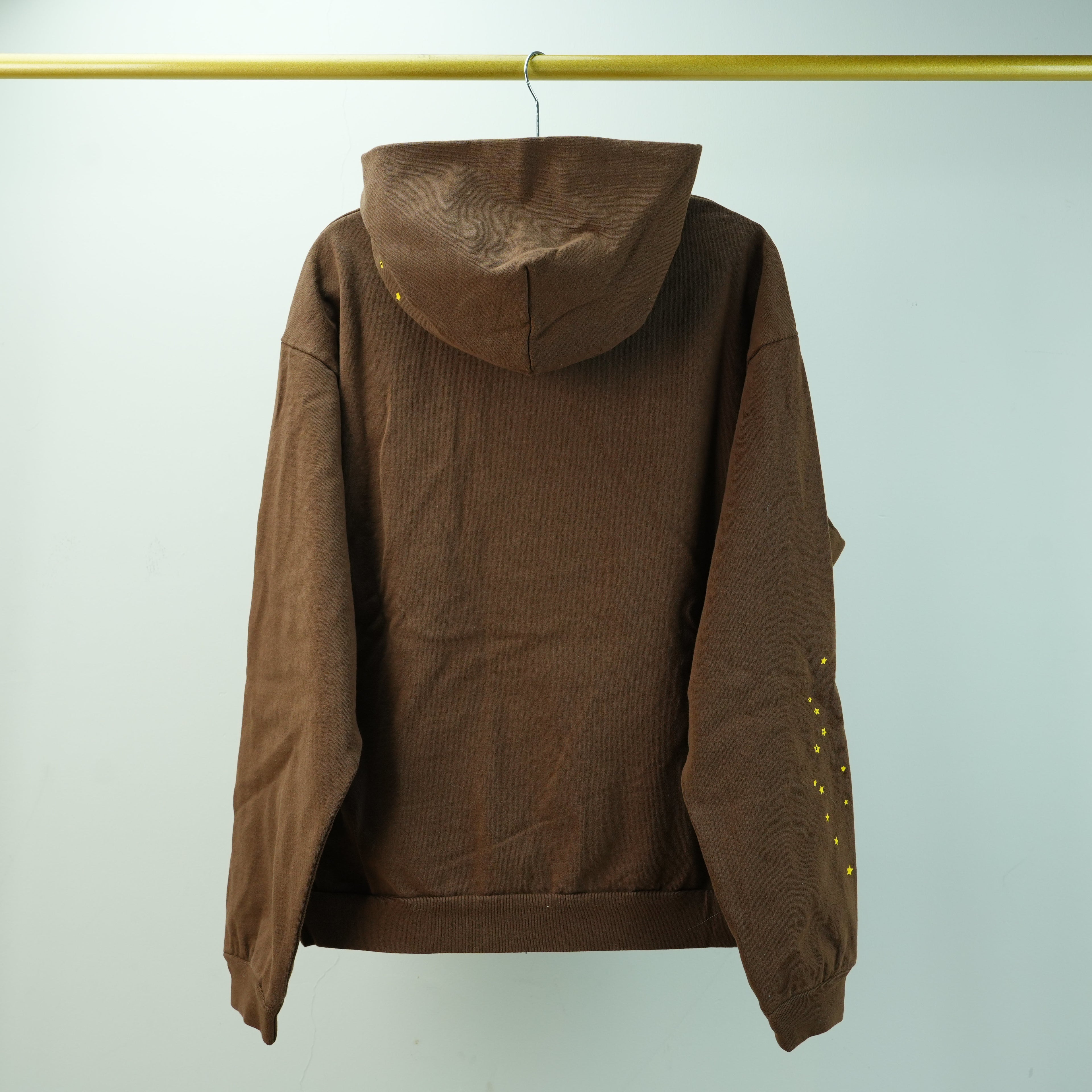 Sp5der Web Hoodie 'Brown'