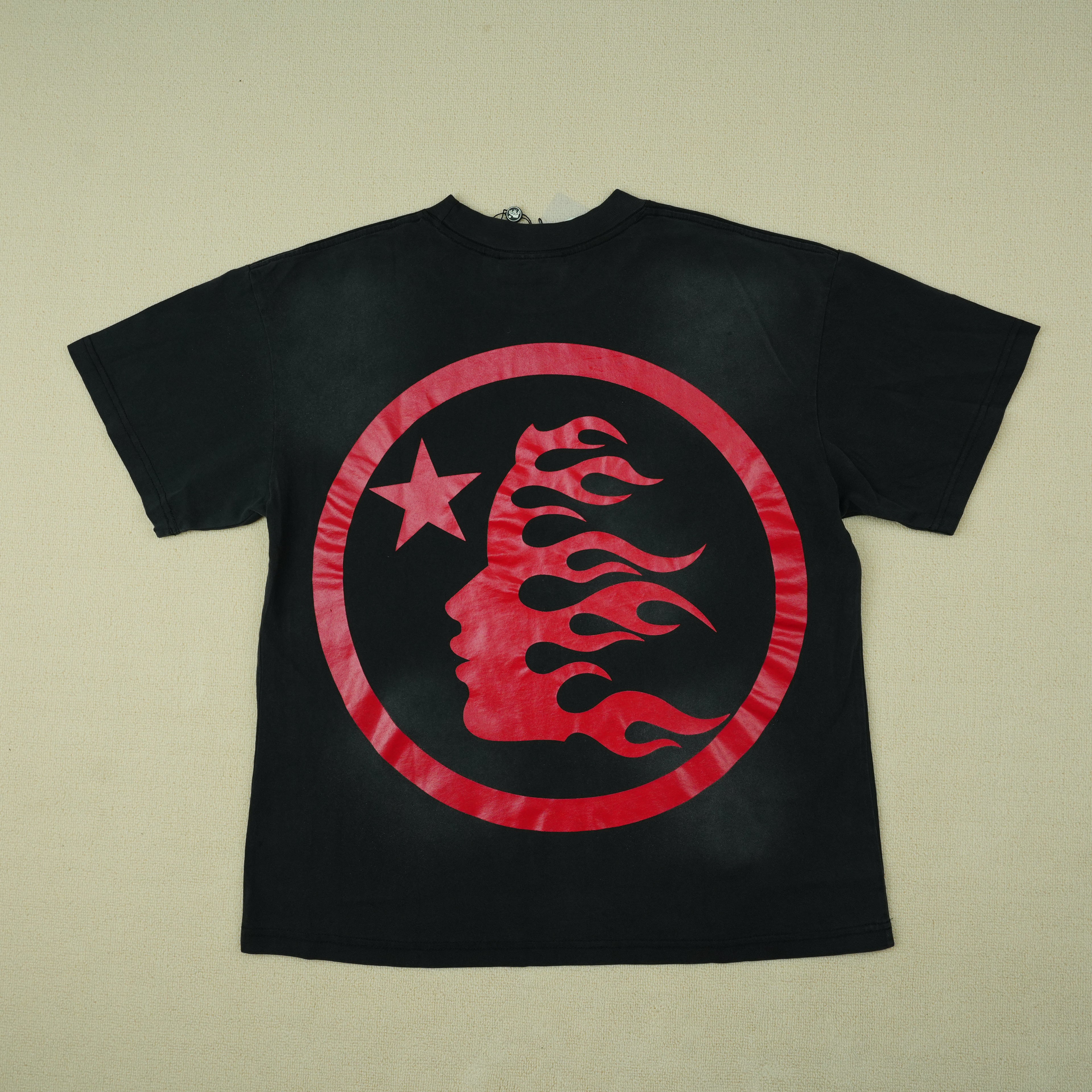Hellstar NFC Gel Sport Logo T-shirt Black/Red
