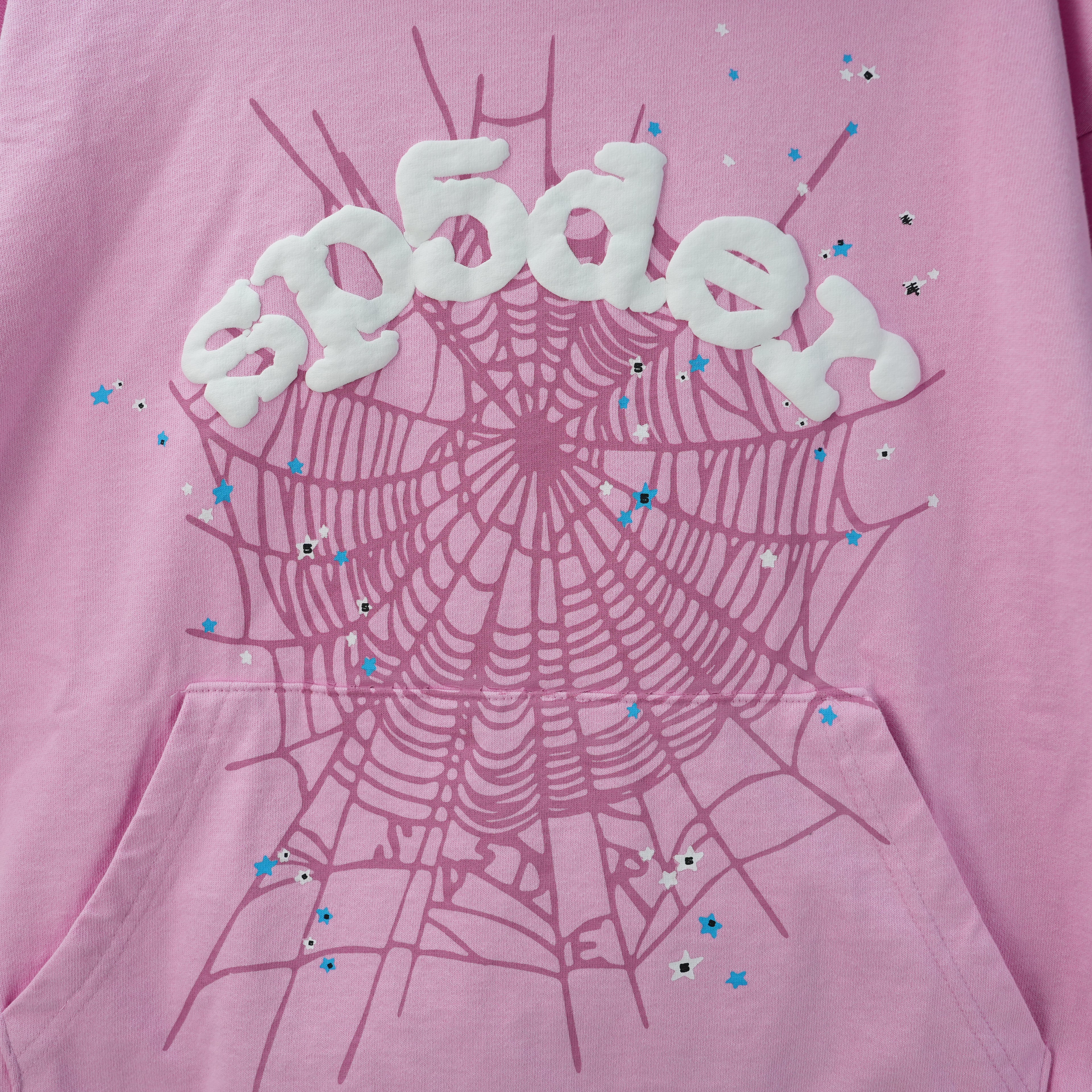 Sp5der OG Web Hoodie 'Pink'