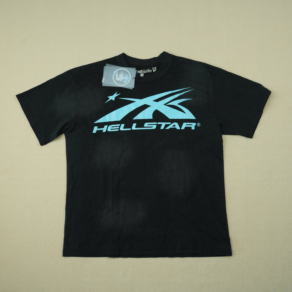 Hellstar NFC Sport Logo T-shirt Light Blue