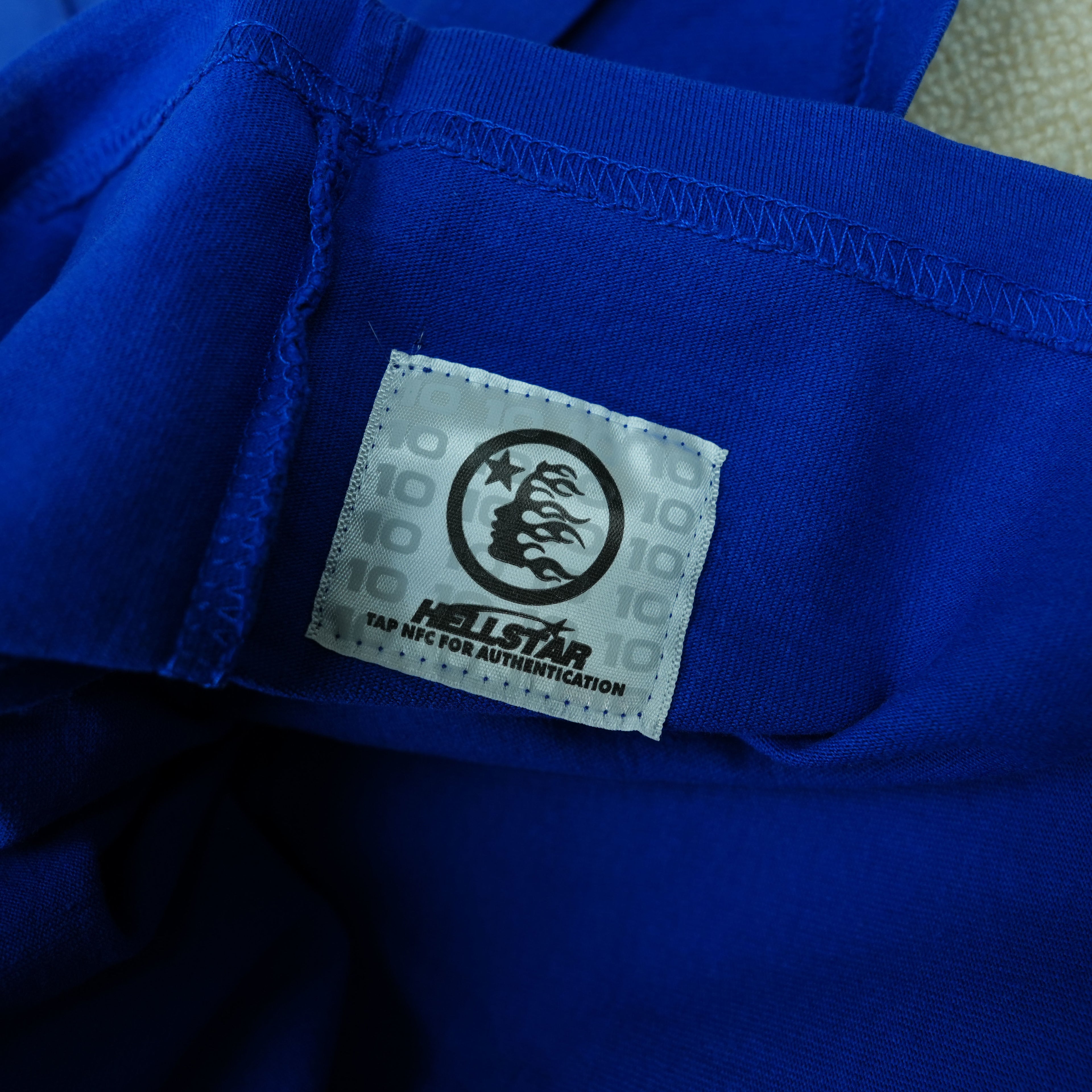 Hellstar NFC Warm Up T-shirt Blue