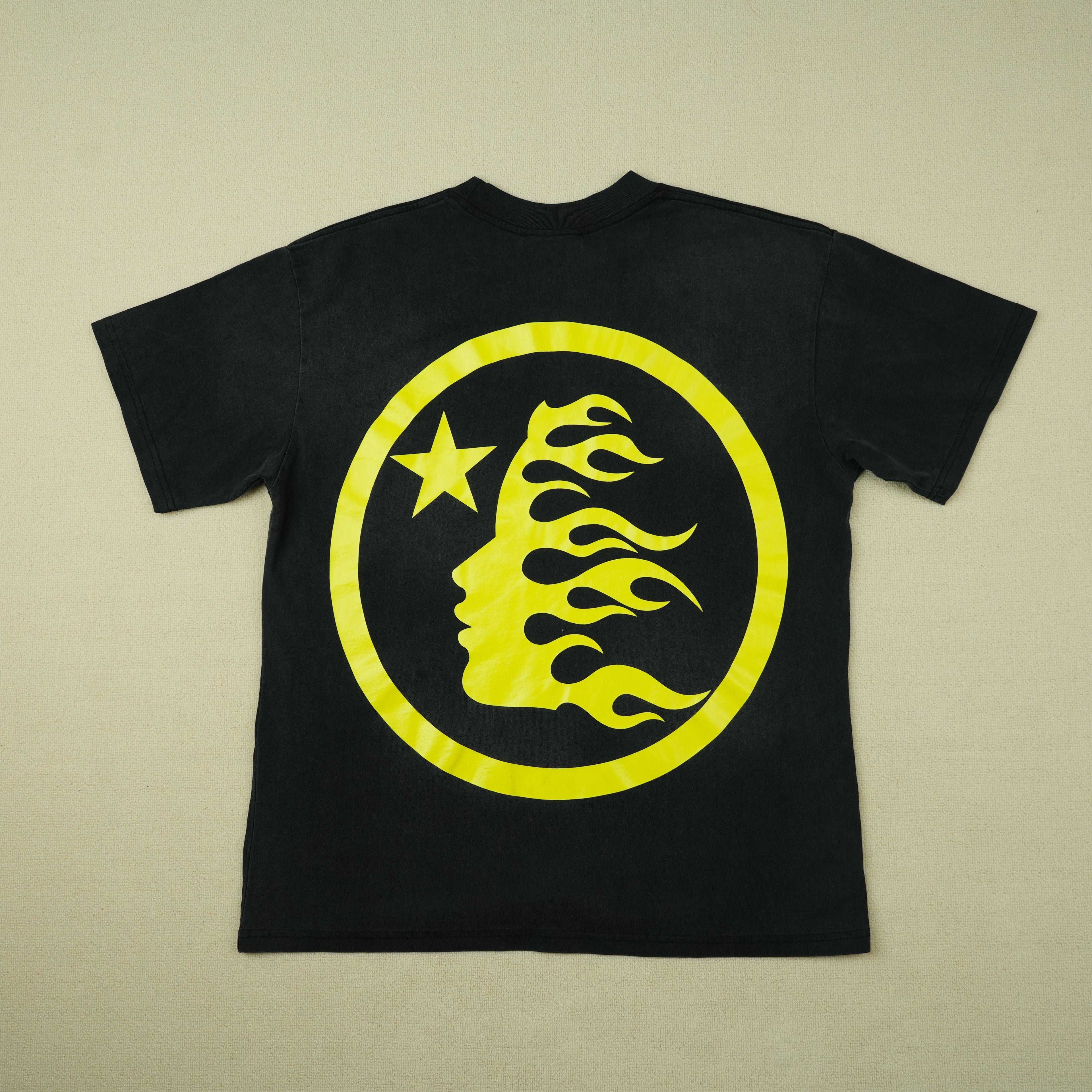 Hellstar NFC Sport Logo T-shirt Yellow