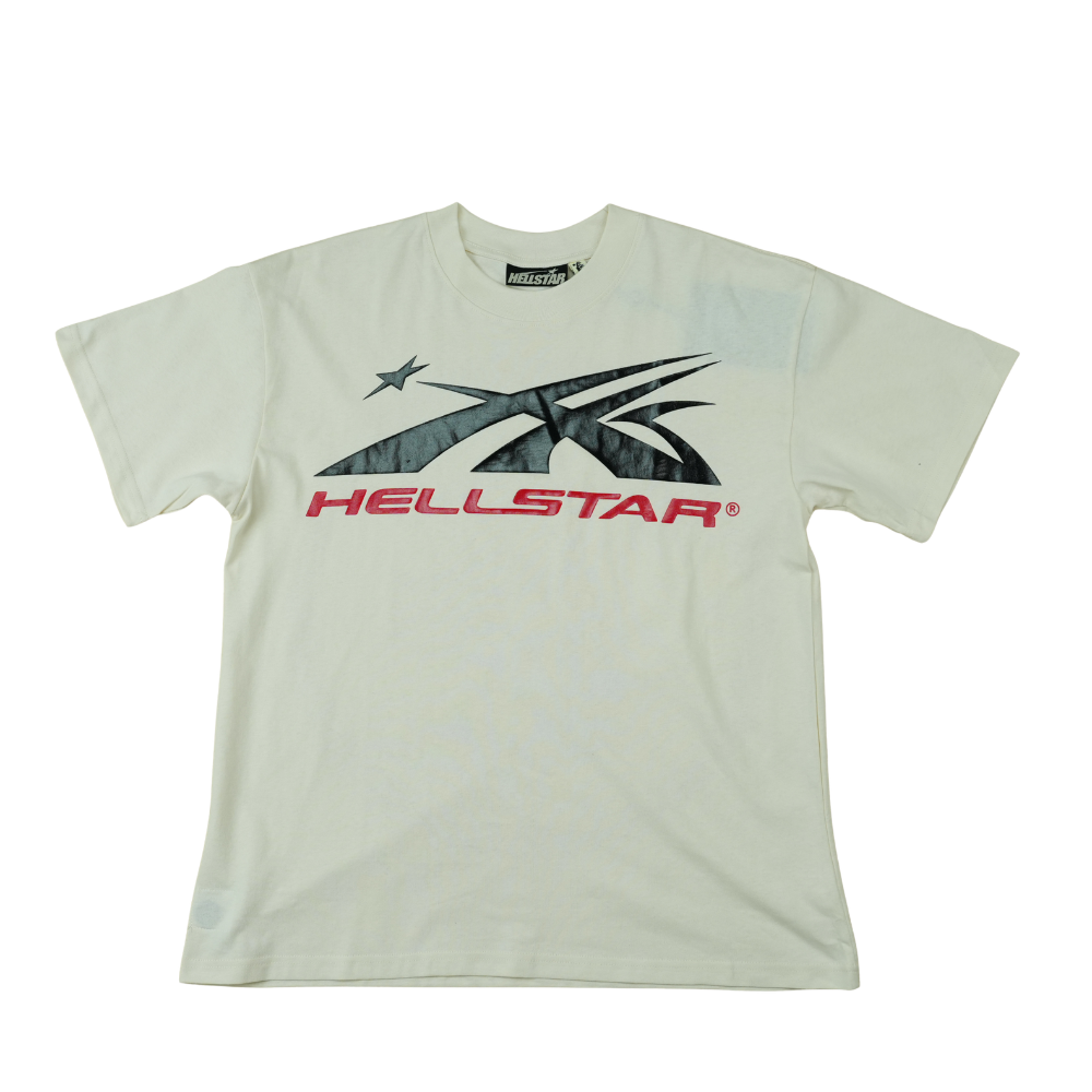 Hellstar Gel Sport Logo T-shirt White/Red