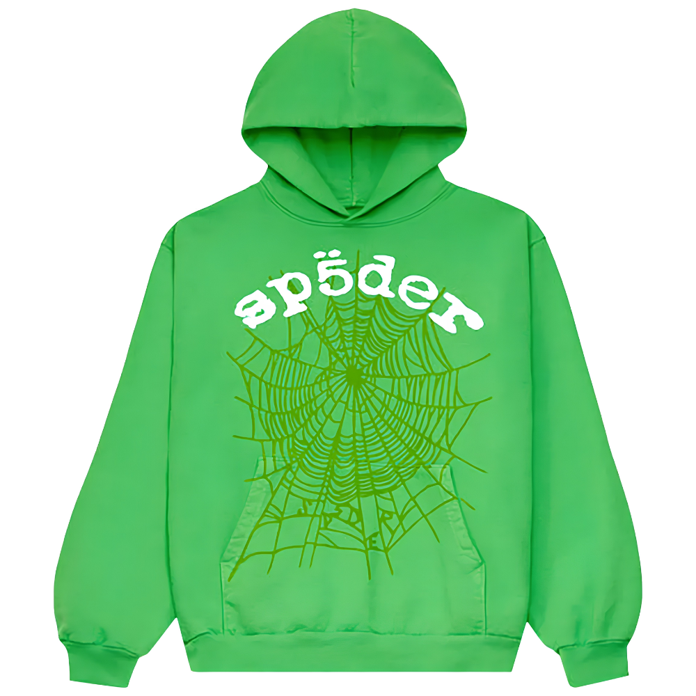 Sp5der Web Hoodie 'Slime Green'