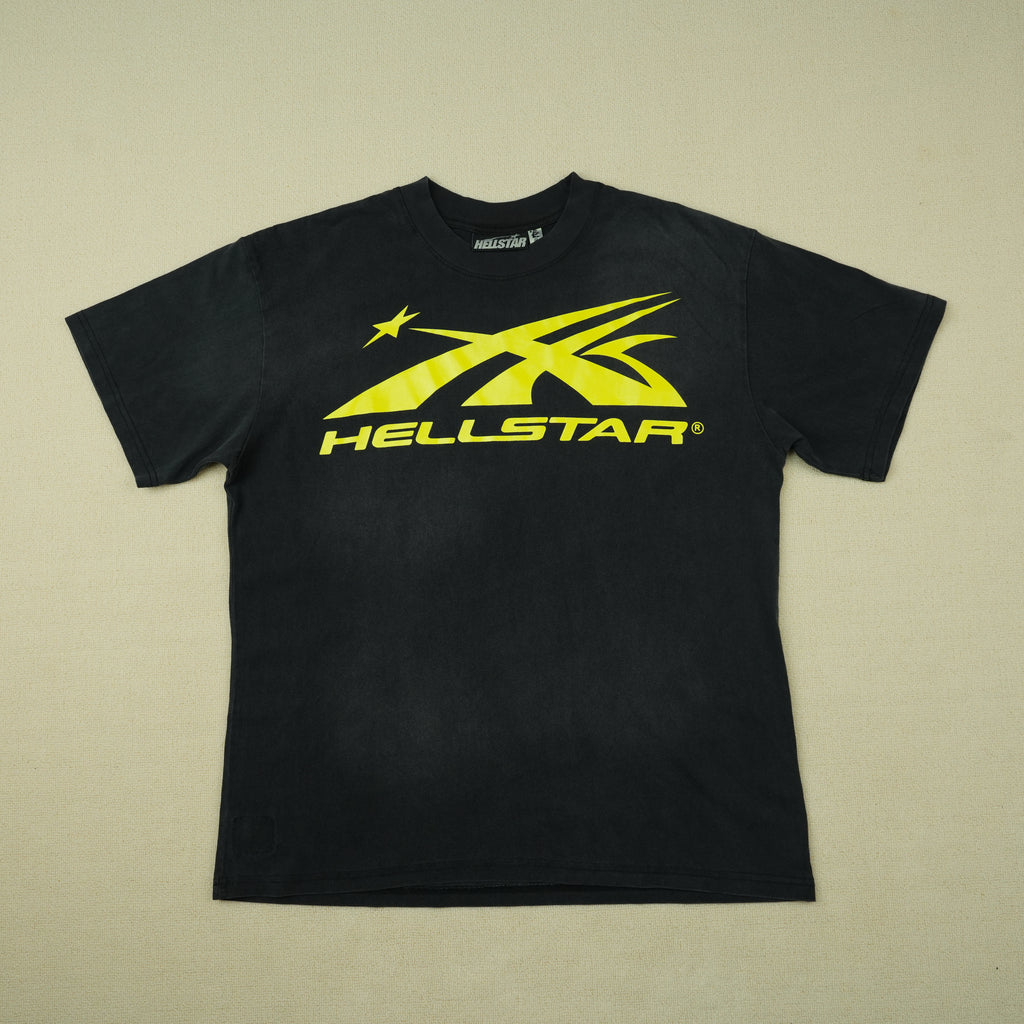 Hellstar NFC Sport Logo T-shirt Yellow