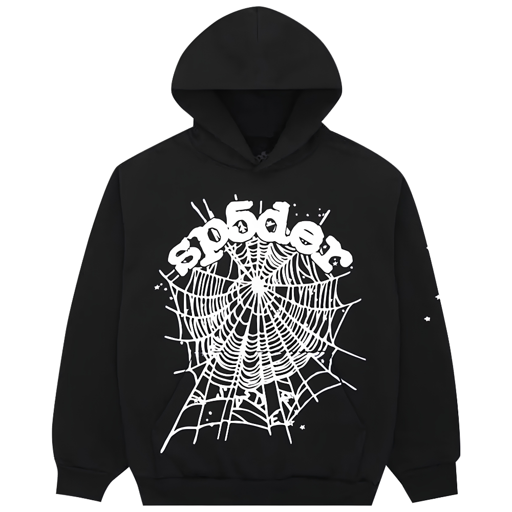 Sp5der OG Web Hoodie 'Black'