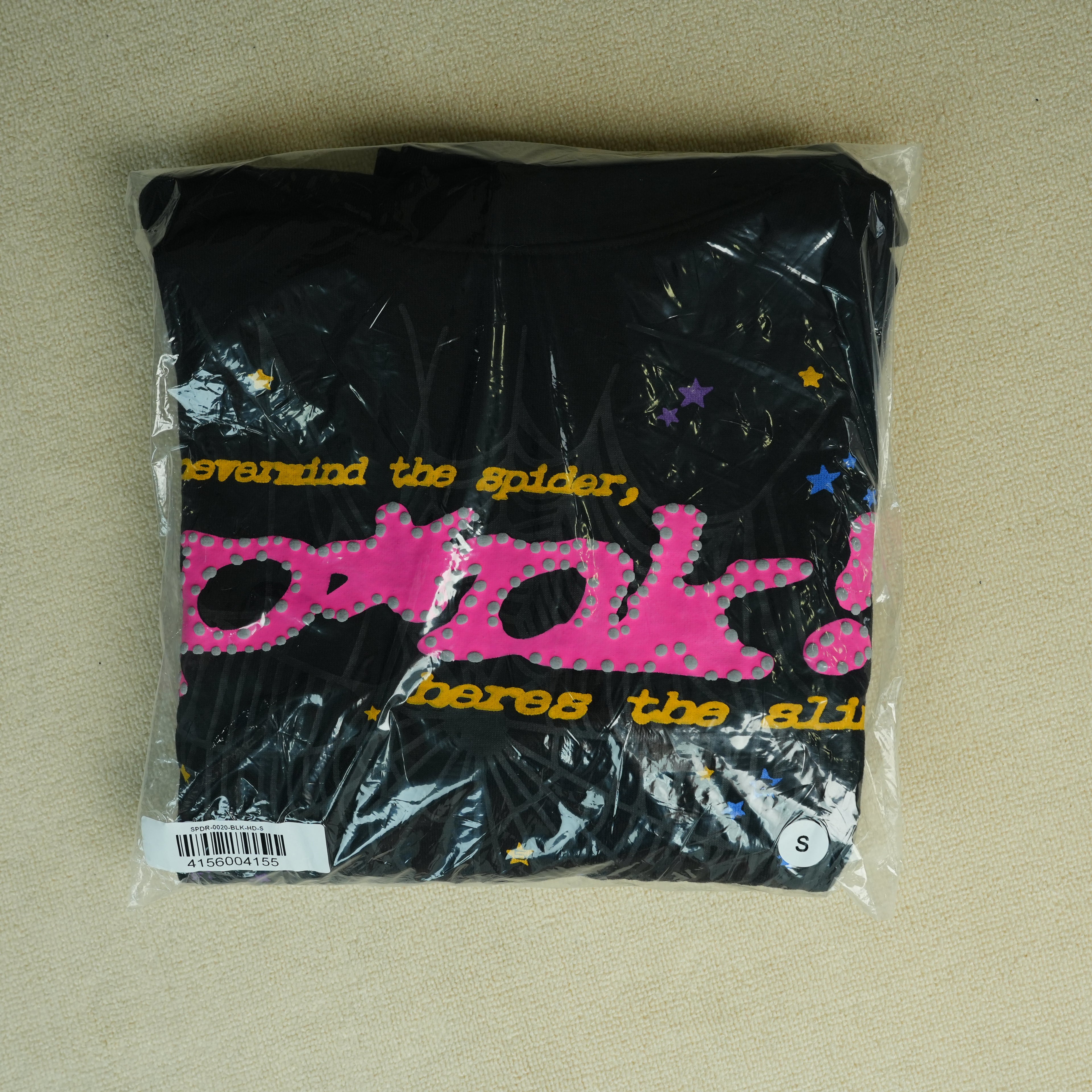 Sp5der P*nk V2 Hoodie 'Black'