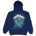 Sp5der OG Web Hoodie 'Navy'