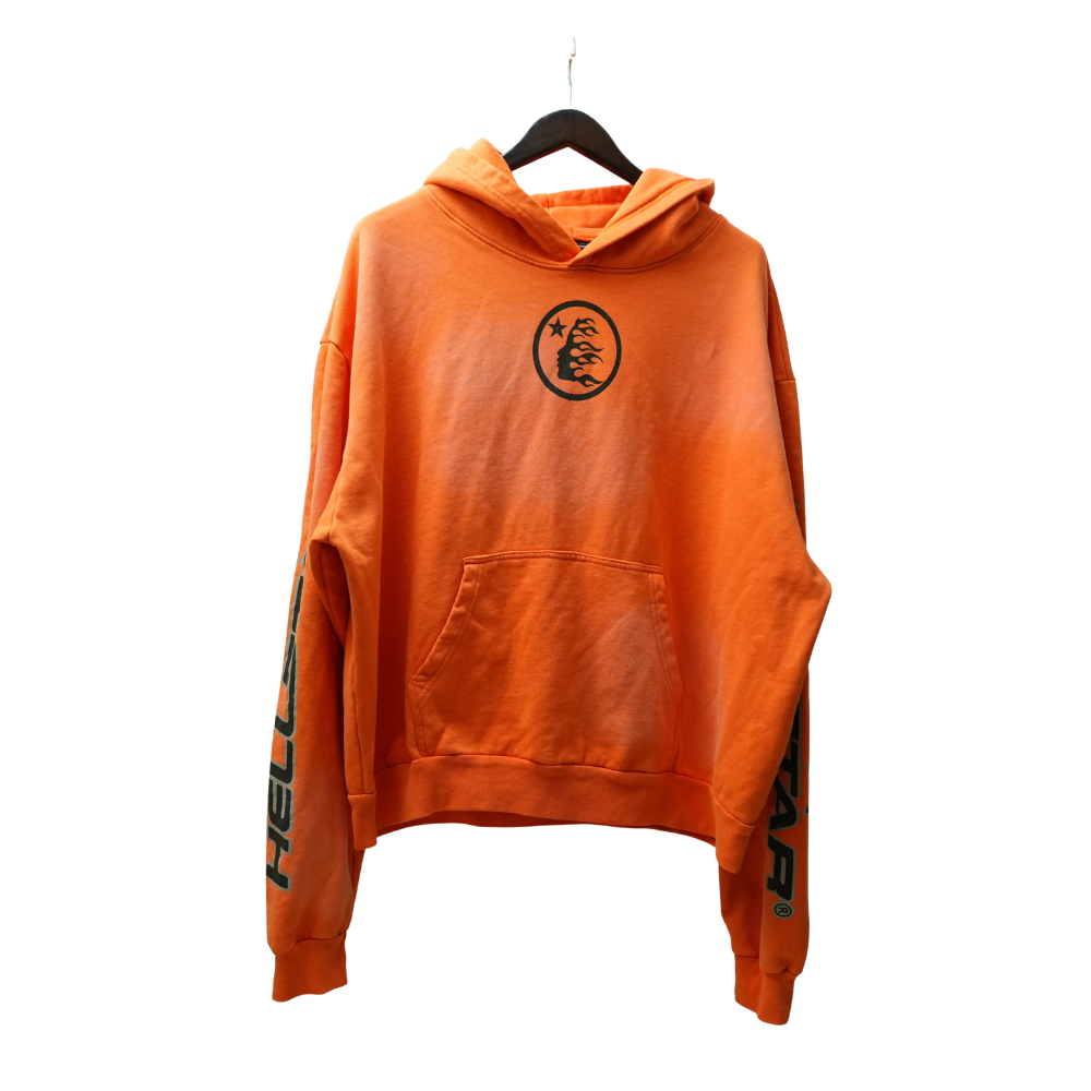 Hellstar NFC Fire Orange Hoodie