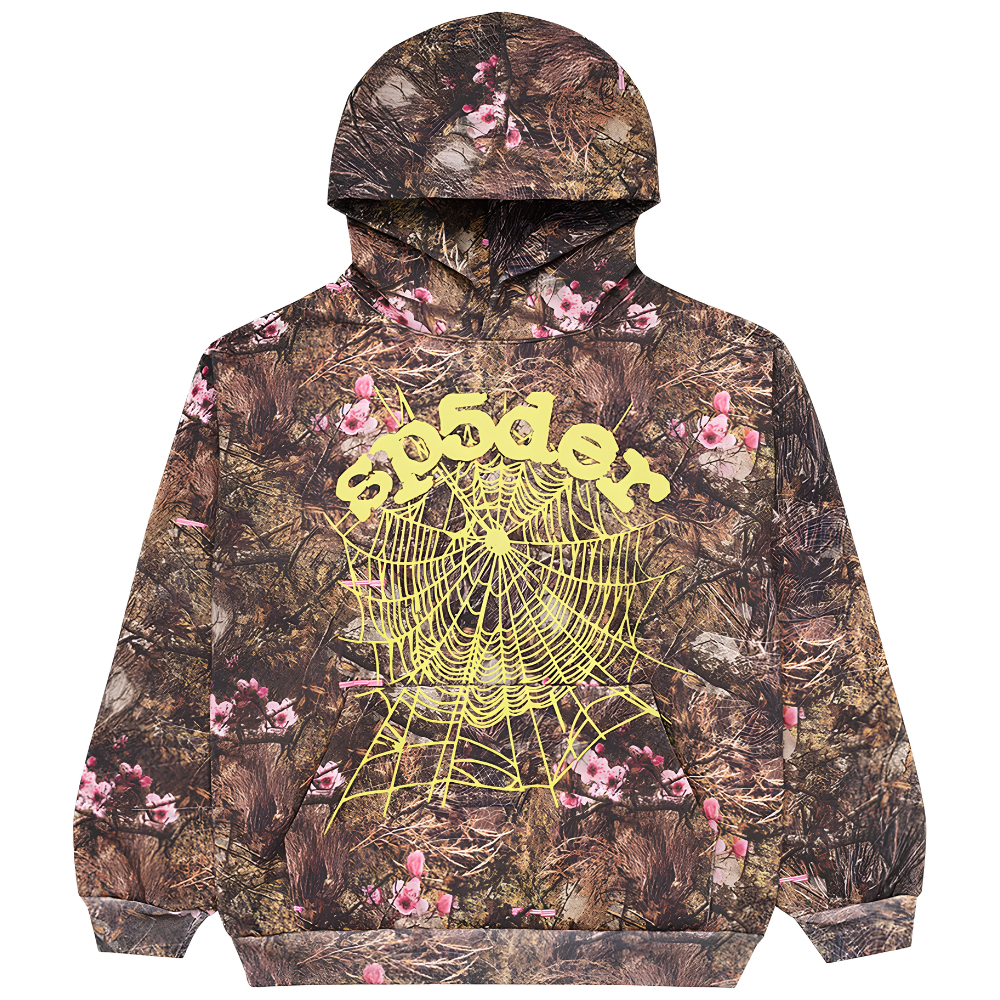 Sp5der OG Web Hoodie 'Real Tree'