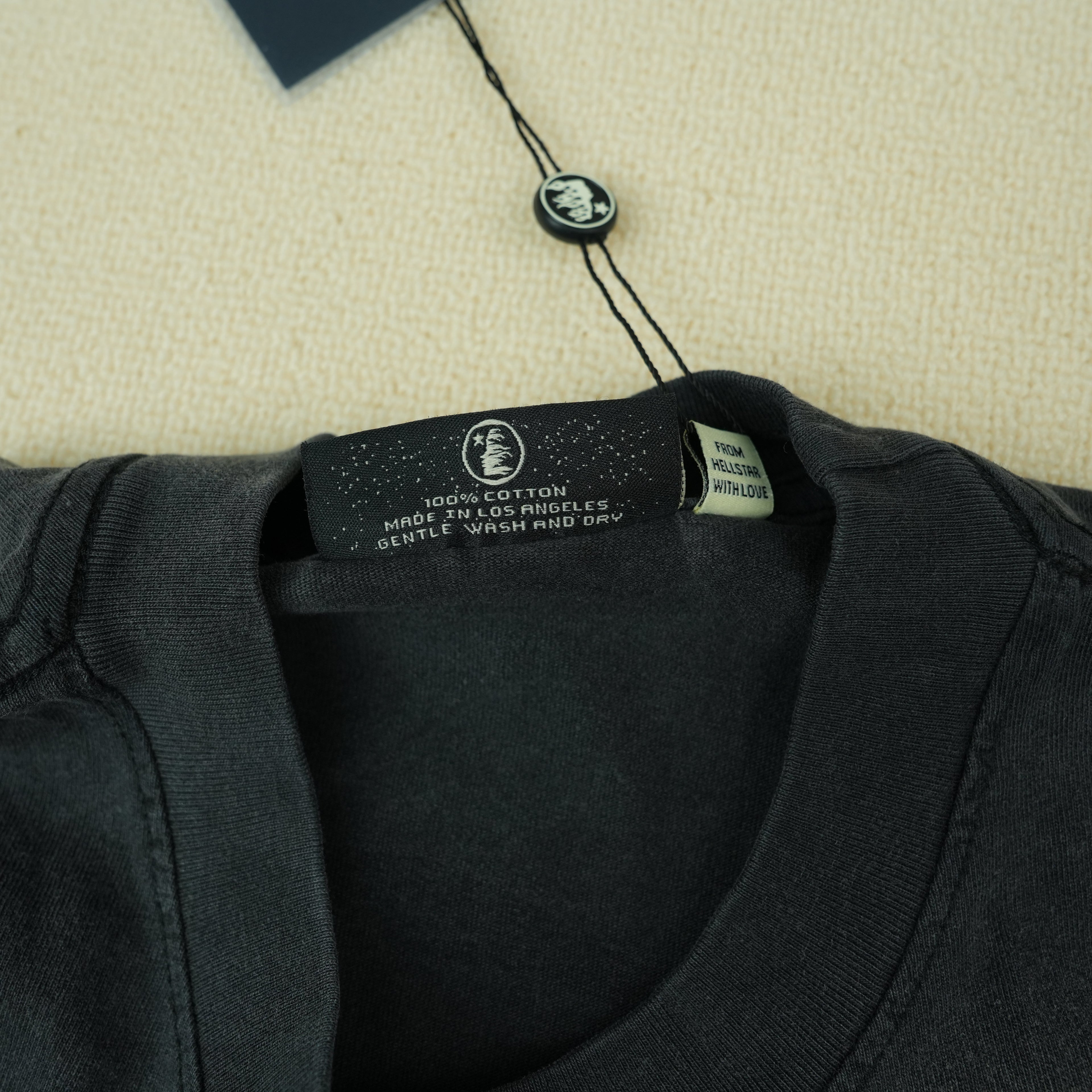 Hellstar NFC QR Christ Tee Black