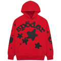 Sp5der Beluga Hoodie 'Red/Black'
