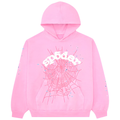 Sp5der OG Web Hoodie 'Pink'