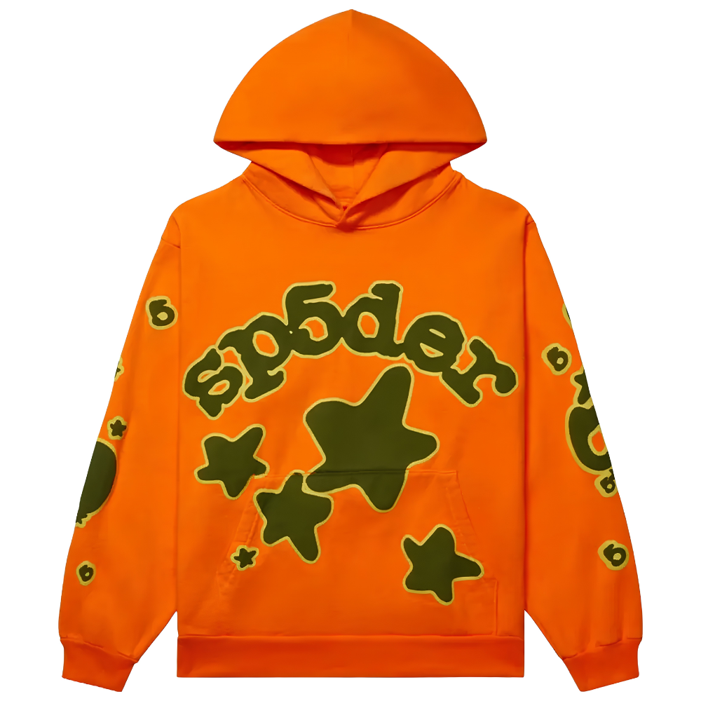 Sp5der Beluga Hoodie 'Orange'