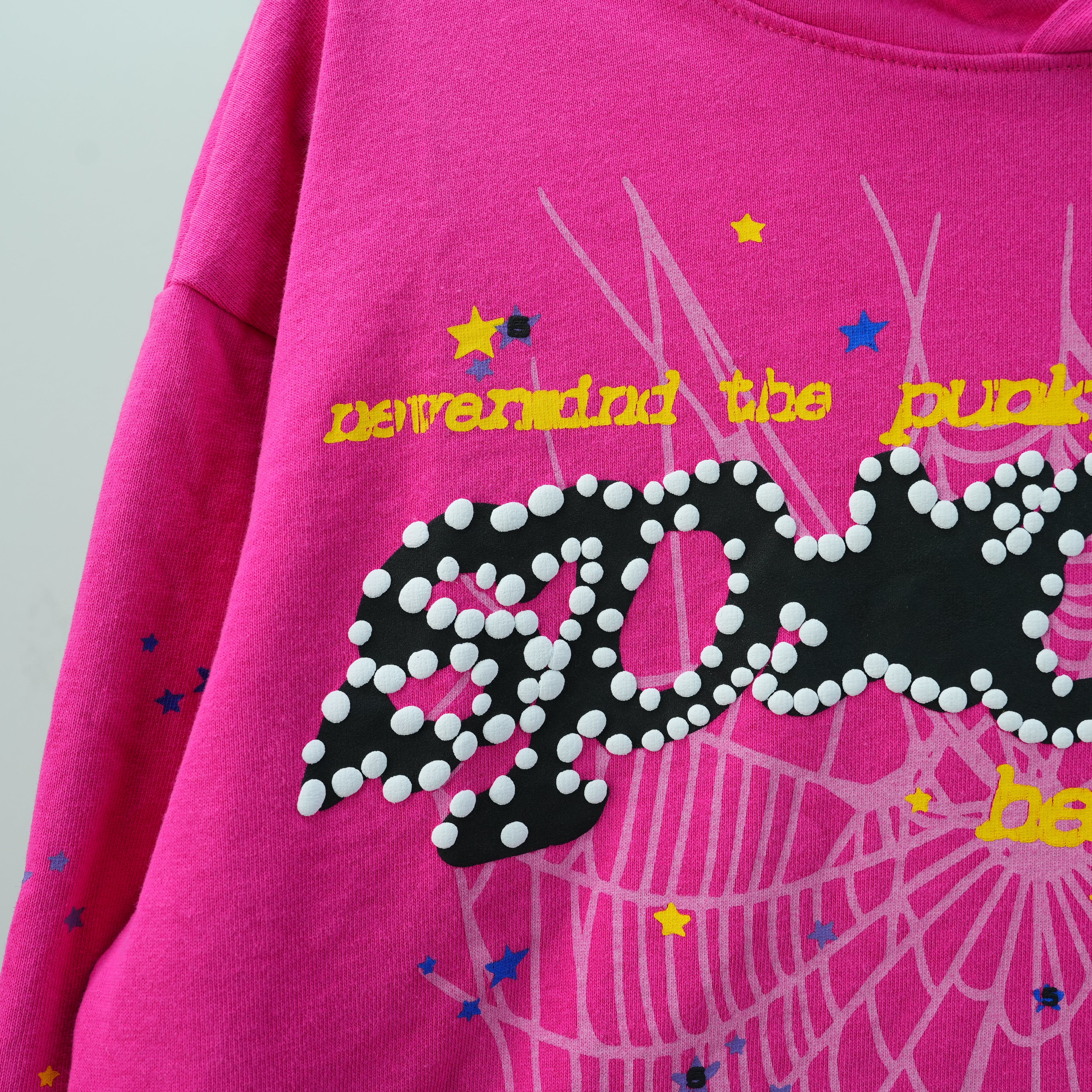 Sp5der P*nk V2 Hoodie 'Pink'