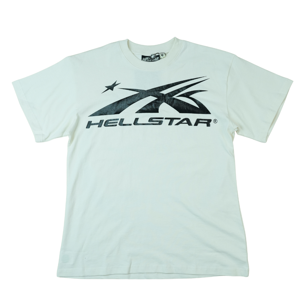 Hellstar NFC Gel Sport Logo T-shirt Black/White