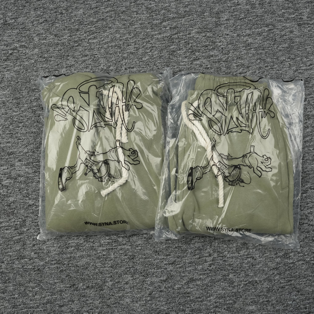 Synaworld Logo Tracksuit Green