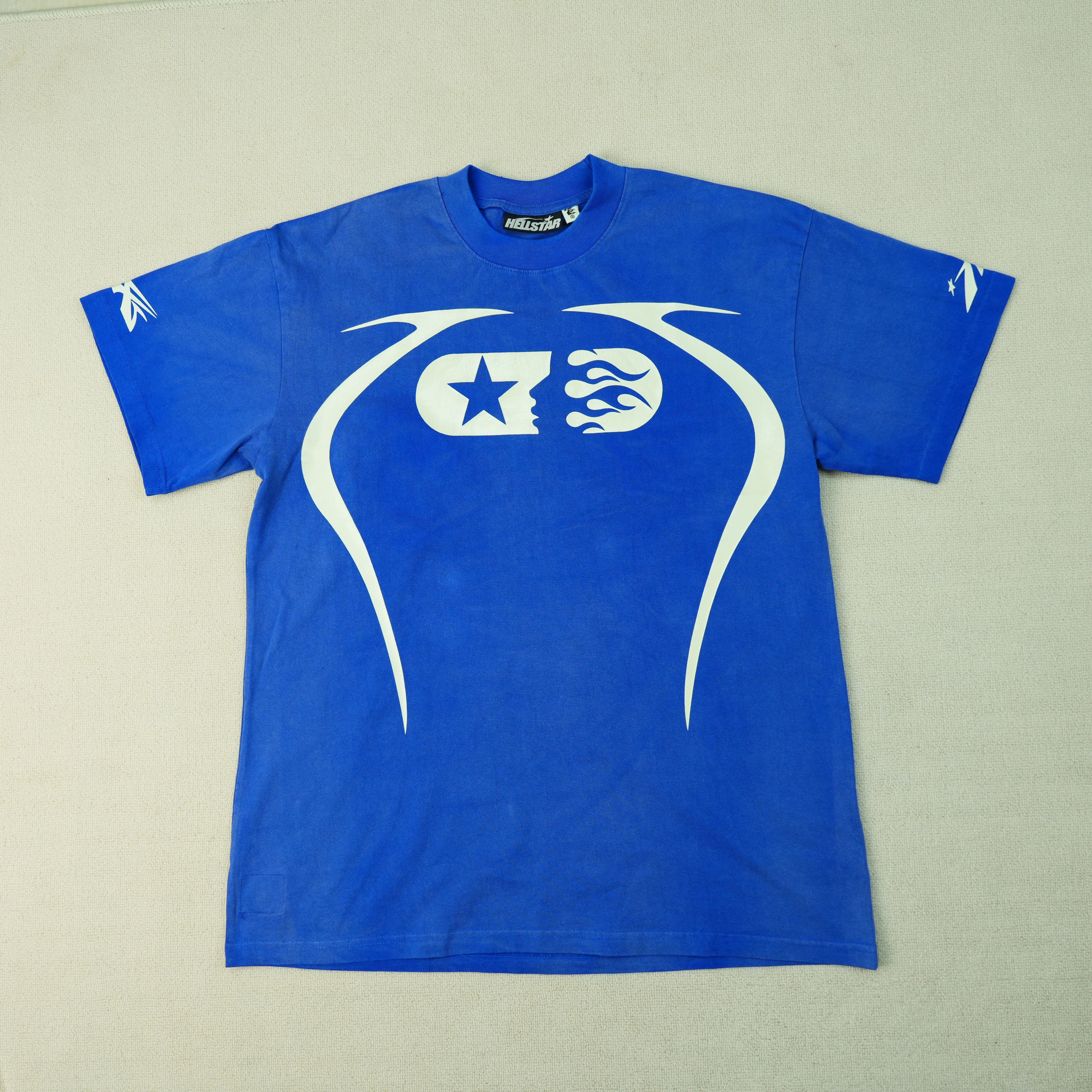 Hellstar NFC Warm Up T-shirt Blue