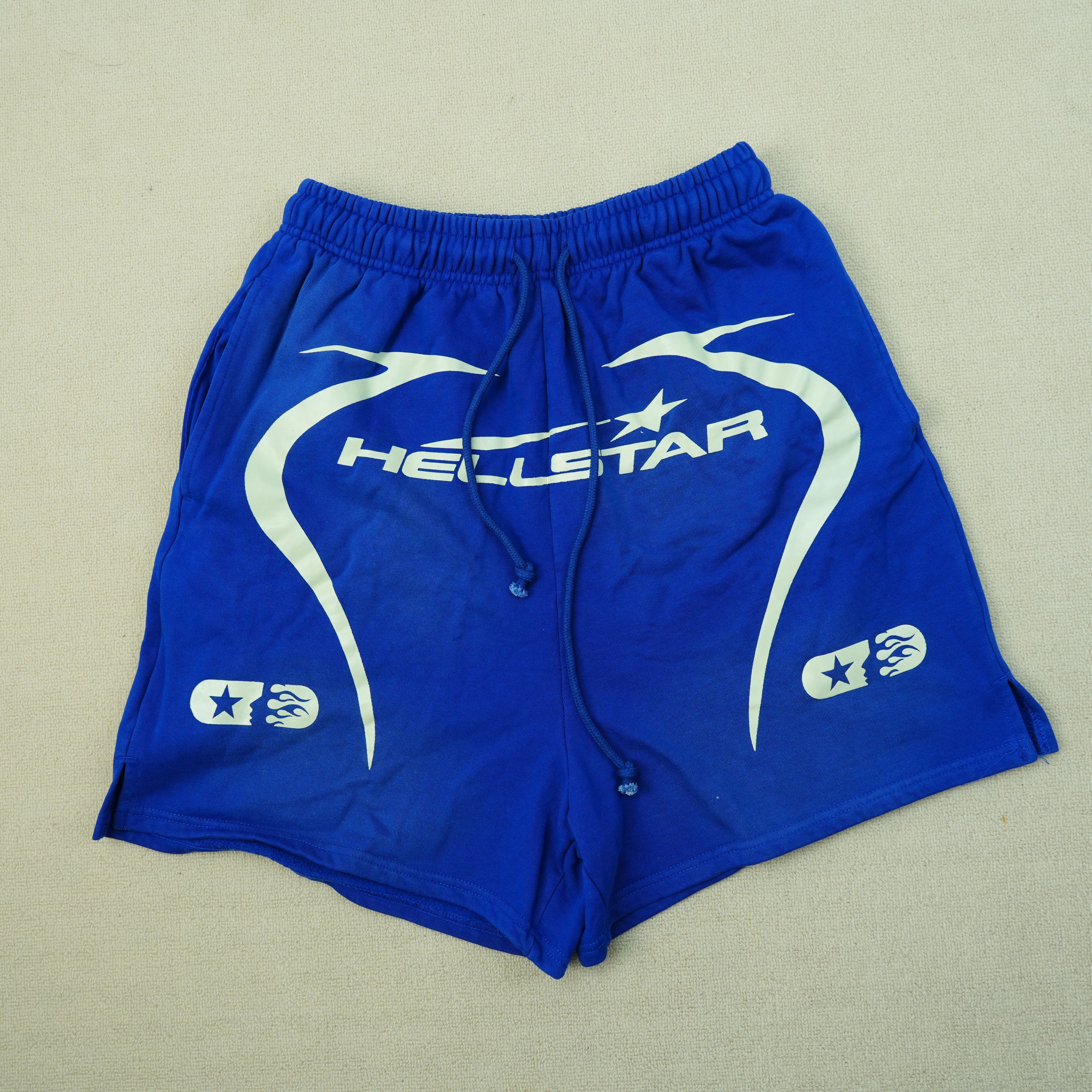 Hellstar NFC Warm Up Shorts Blue