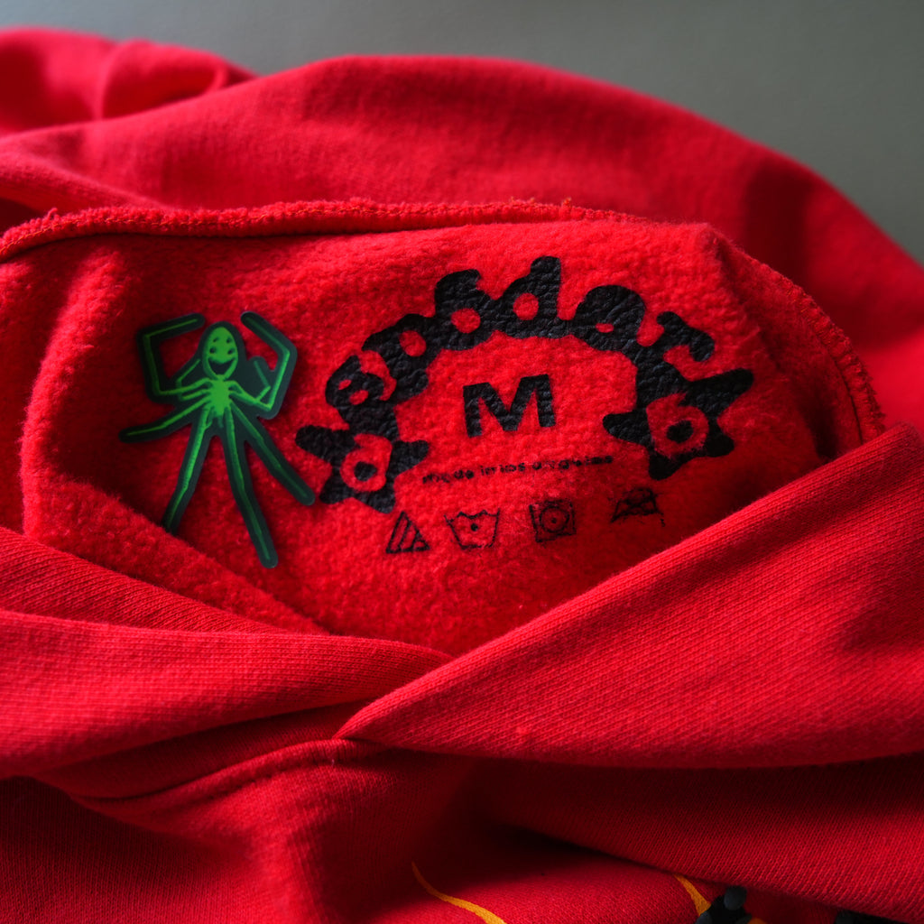 Sp5der P*NK V2 Hoodie 'Red'