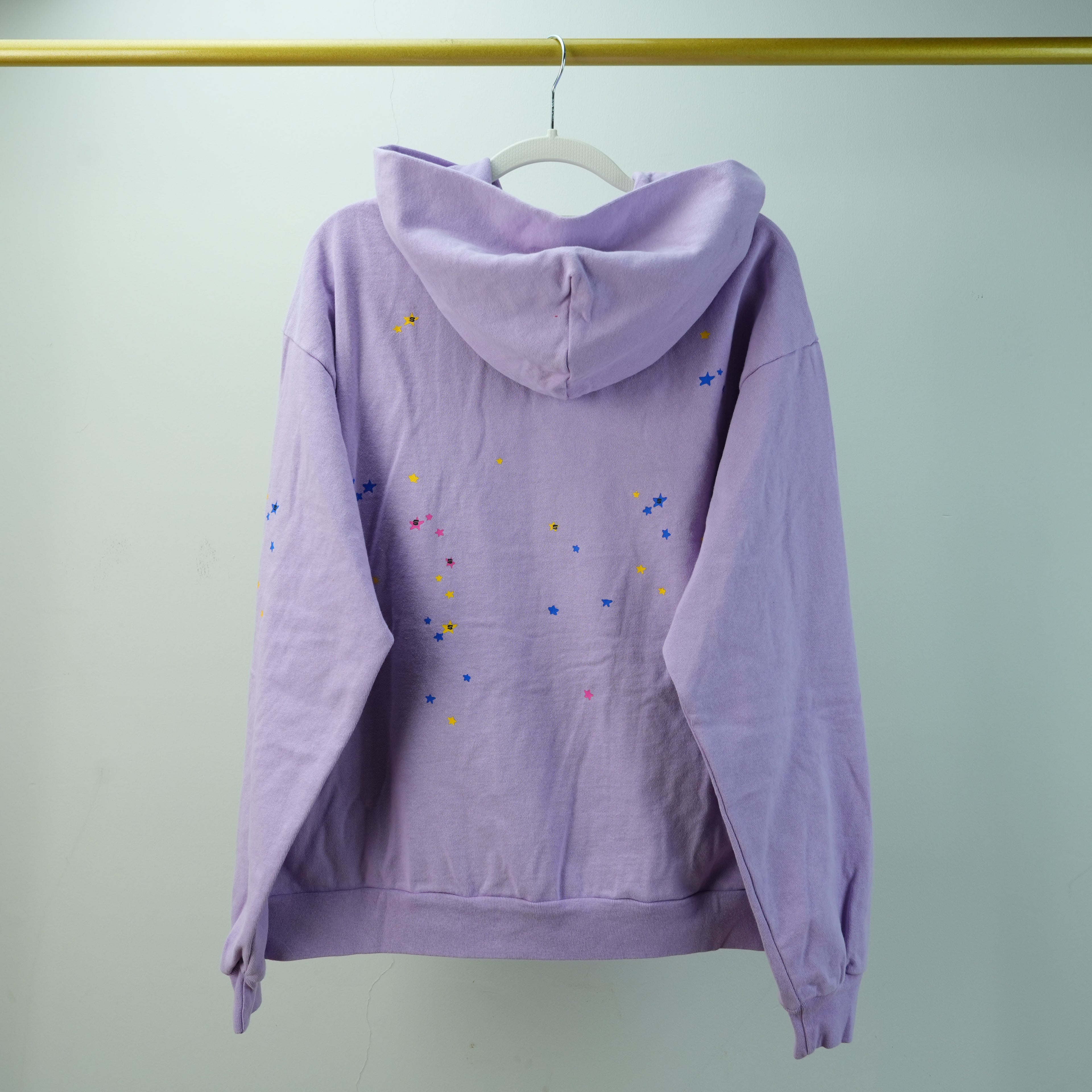 Sp5der Açaí Hoodie 'Purple'