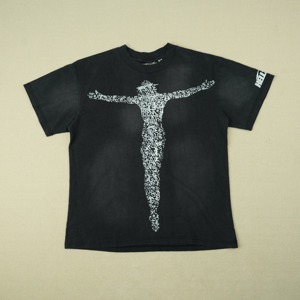 Hellstar NFC QR Christ Tee Black