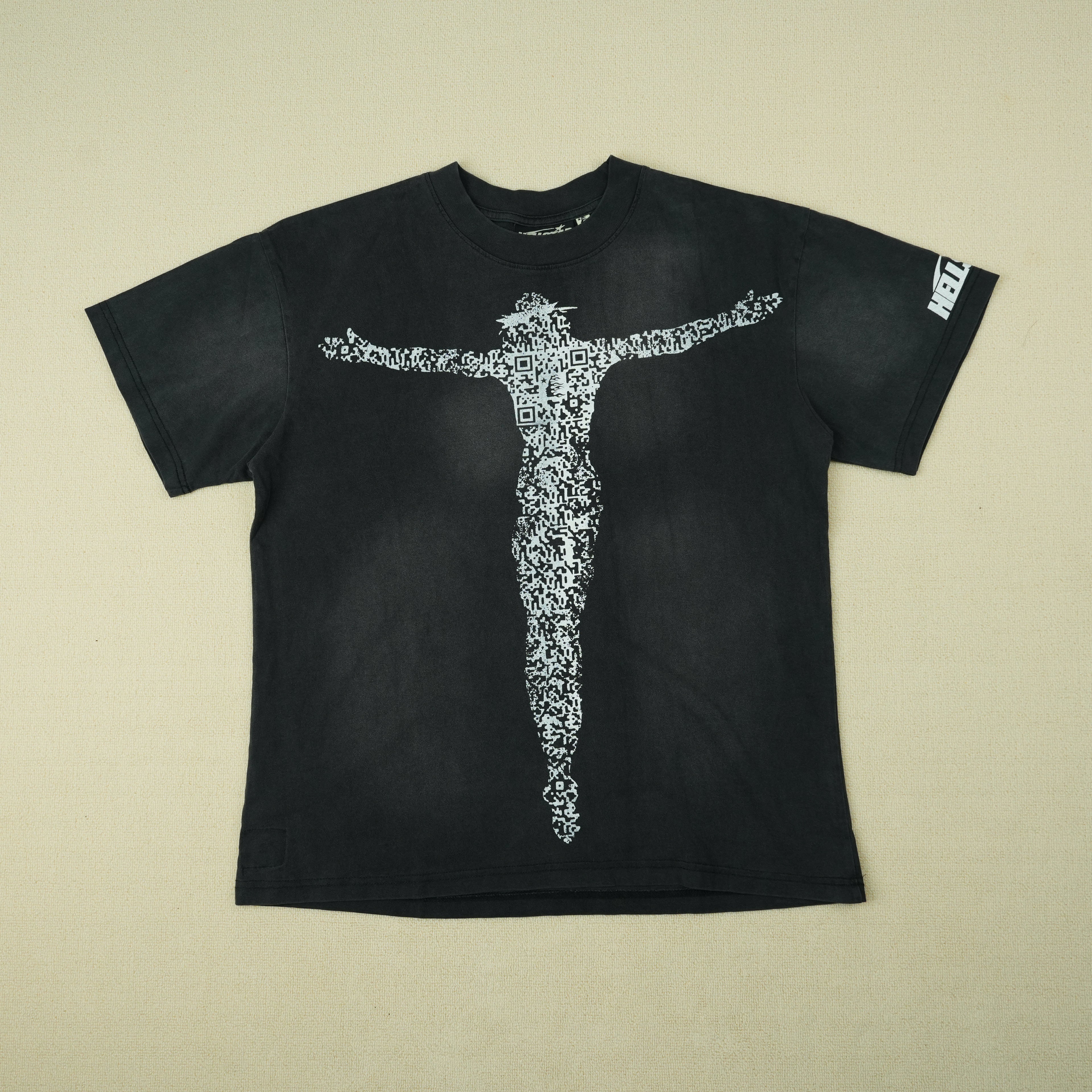 Hellstar NFC QR Christ Tee Black
