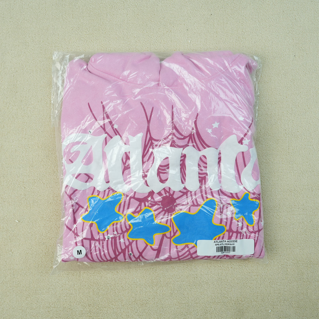 Sp5der Atlanta Hoodie 'Pink'