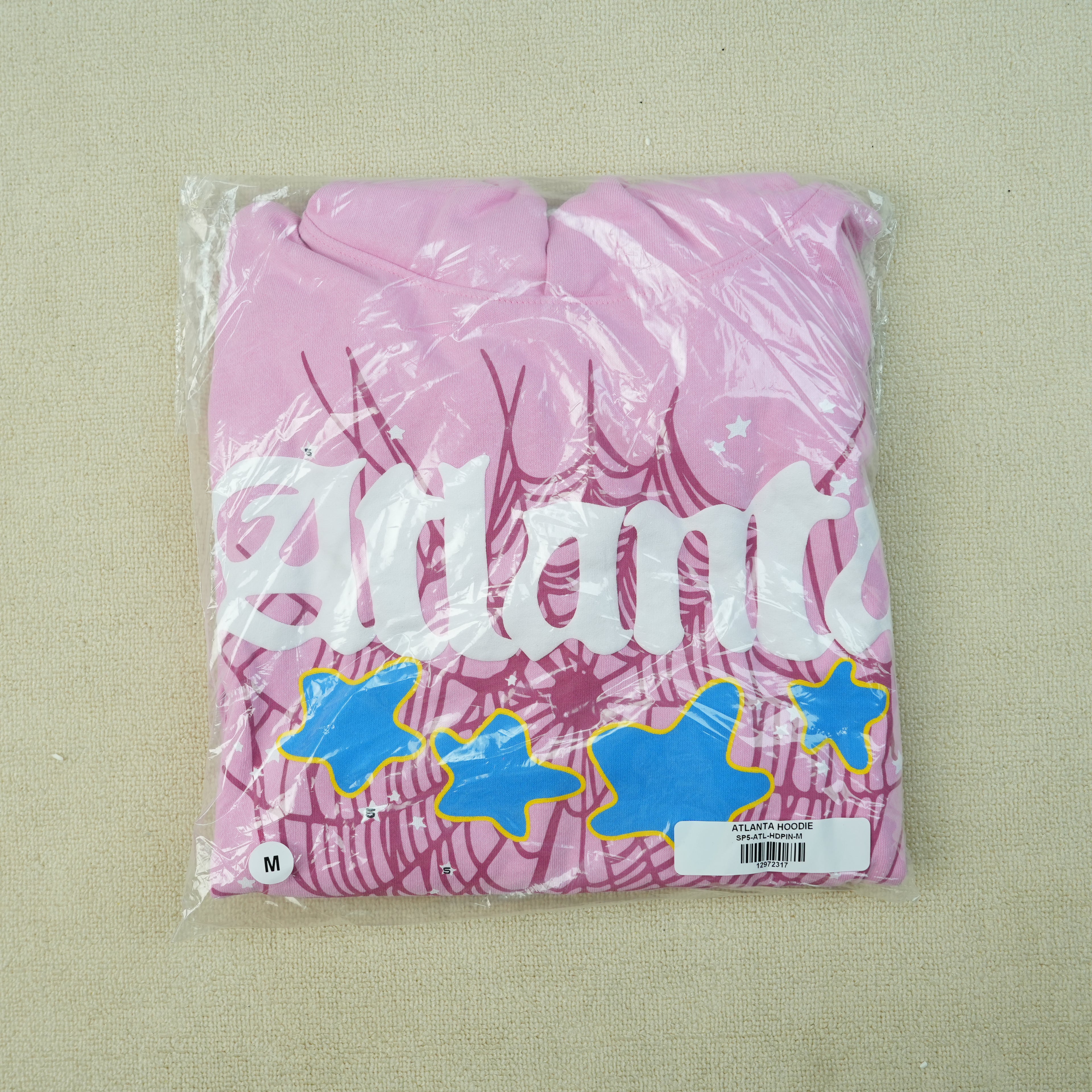 Sp5der Atlanta Hoodie 'Pink'
