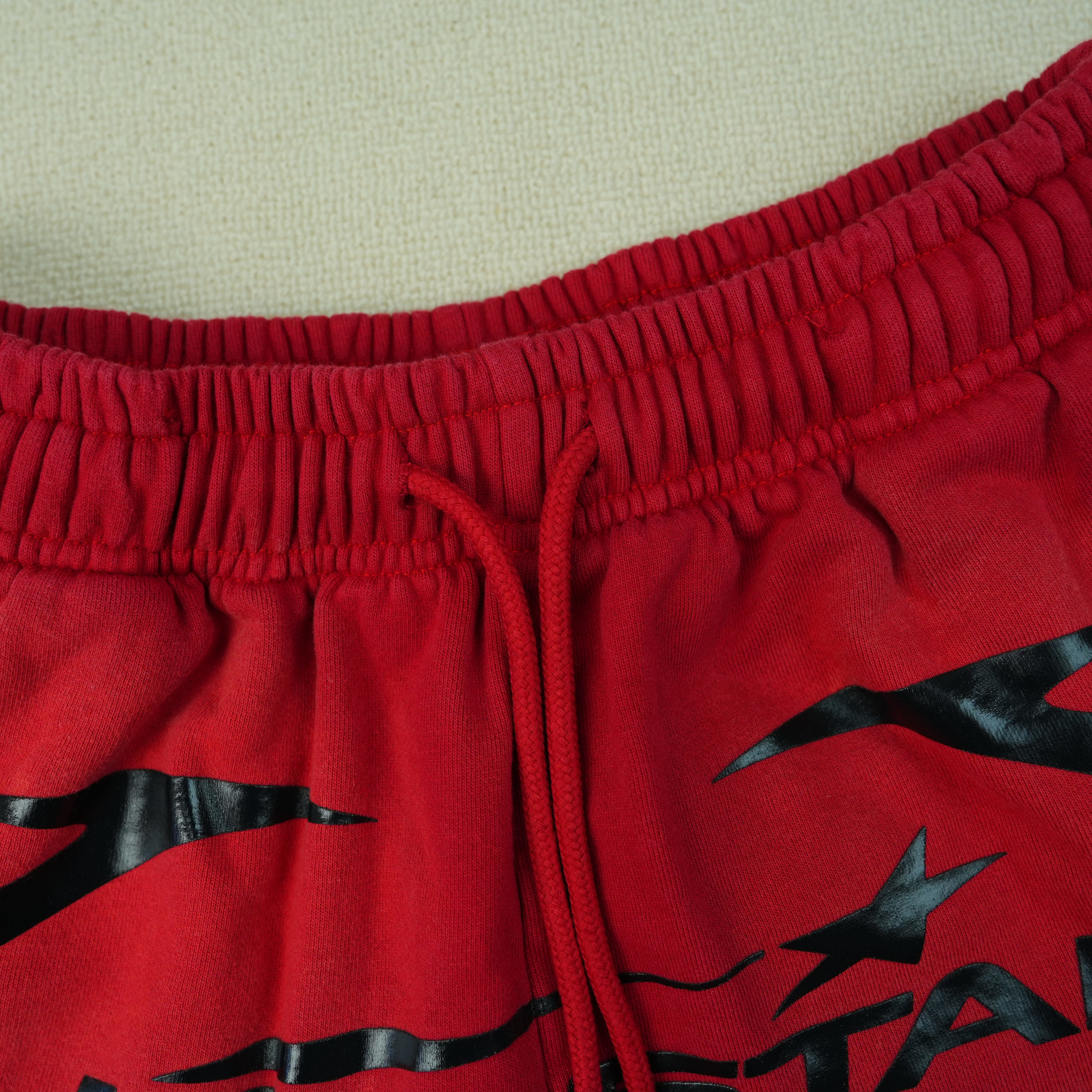 Hellstar NFC Warm Up Shorts Red