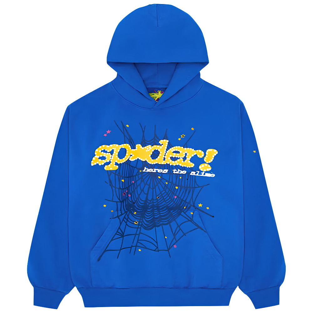 Sp5der Hoodie 'TC Blue'