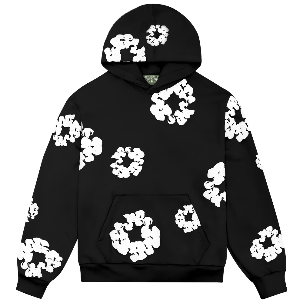 Denim Tears The Cotton Wreath Sweatshirt 'Black'