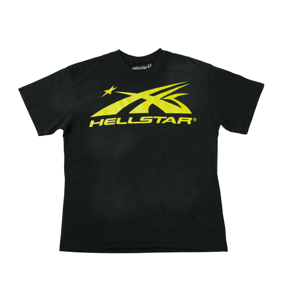 Hellstar NFC Sport Logo T-shirt Yellow