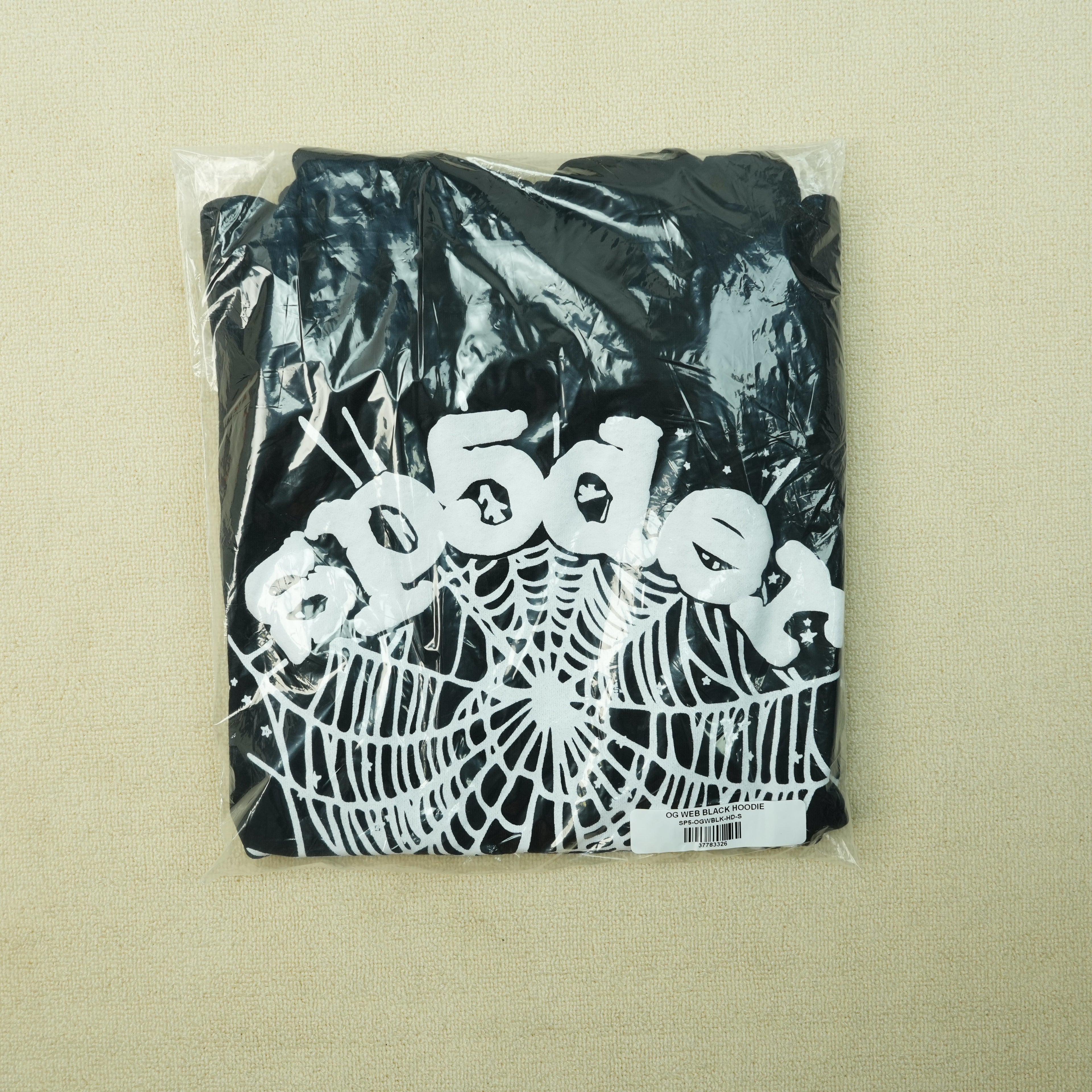 Sp5der OG Web Hoodie 'Black'