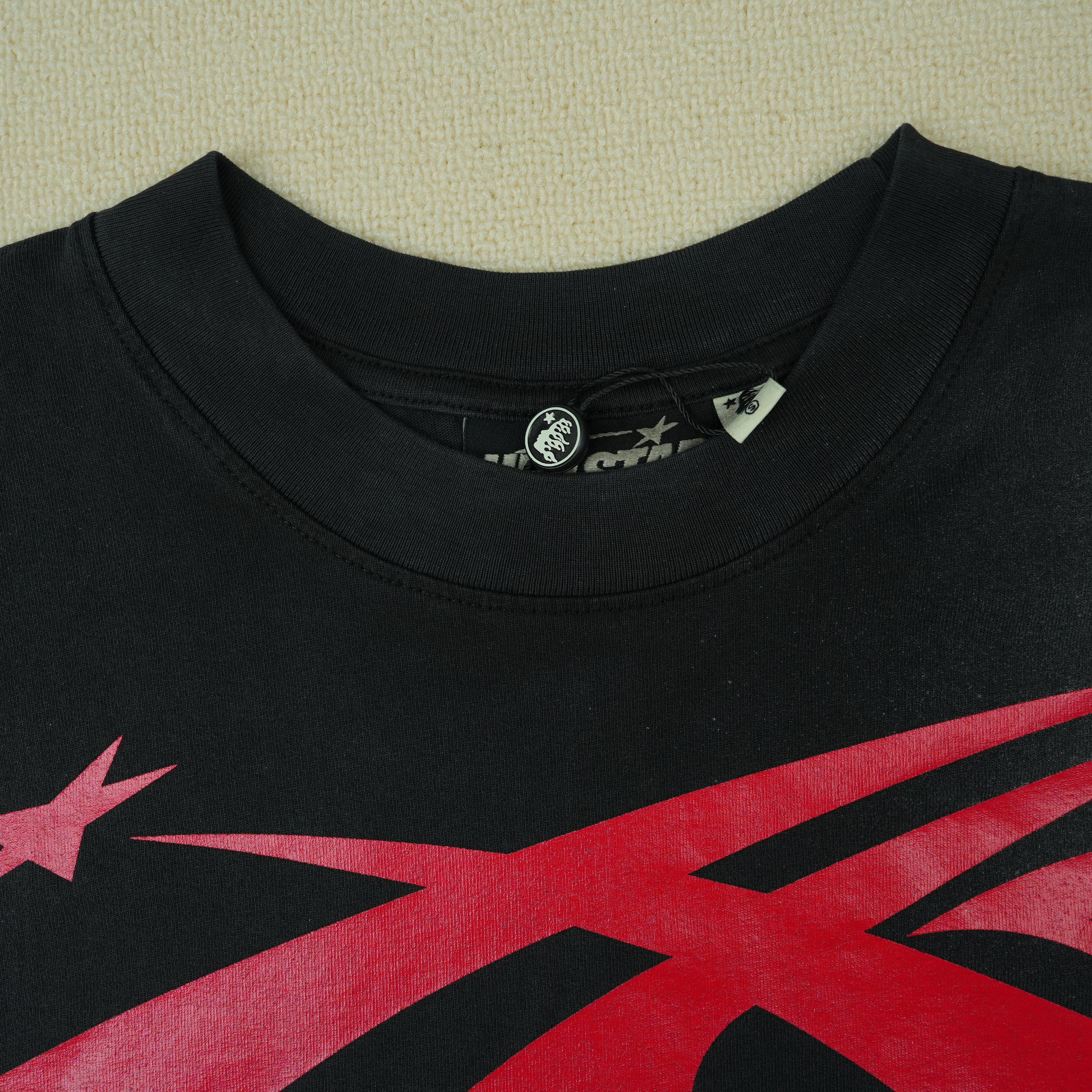 Hellstar NFC Gel Sport Logo T-shirt Black/Red