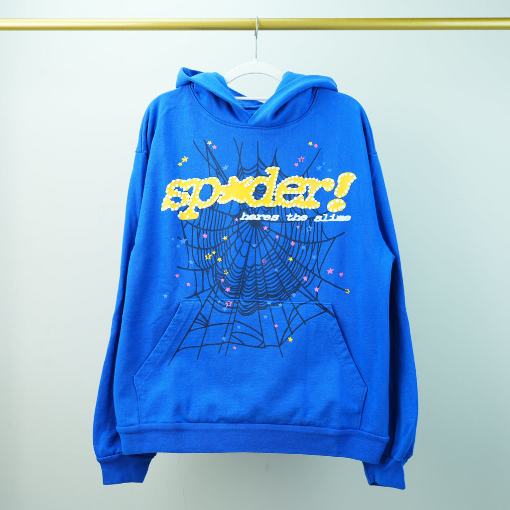 Sp5der Hoodie 'TC Blue'