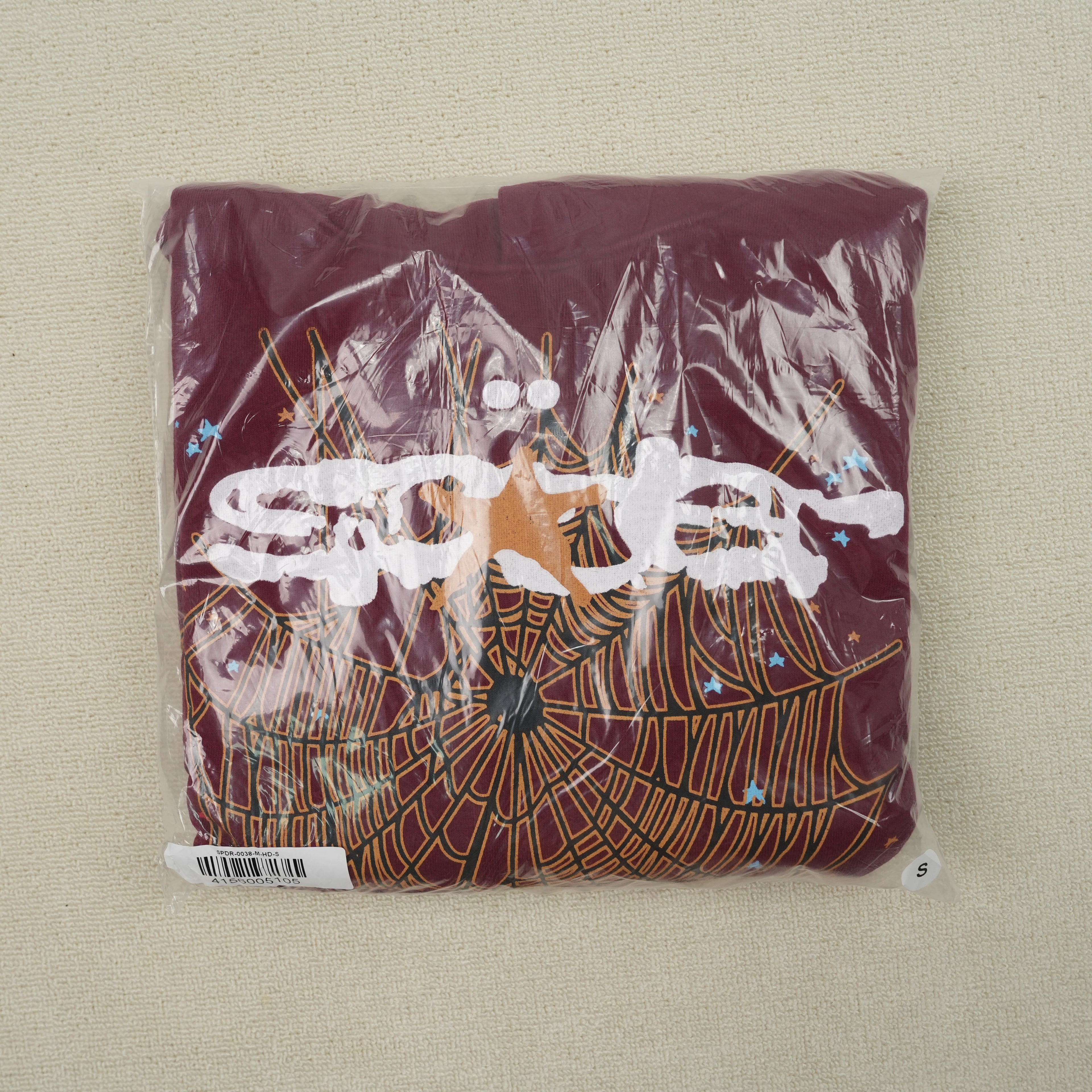 Sp5der Hoodie 'Maroon'