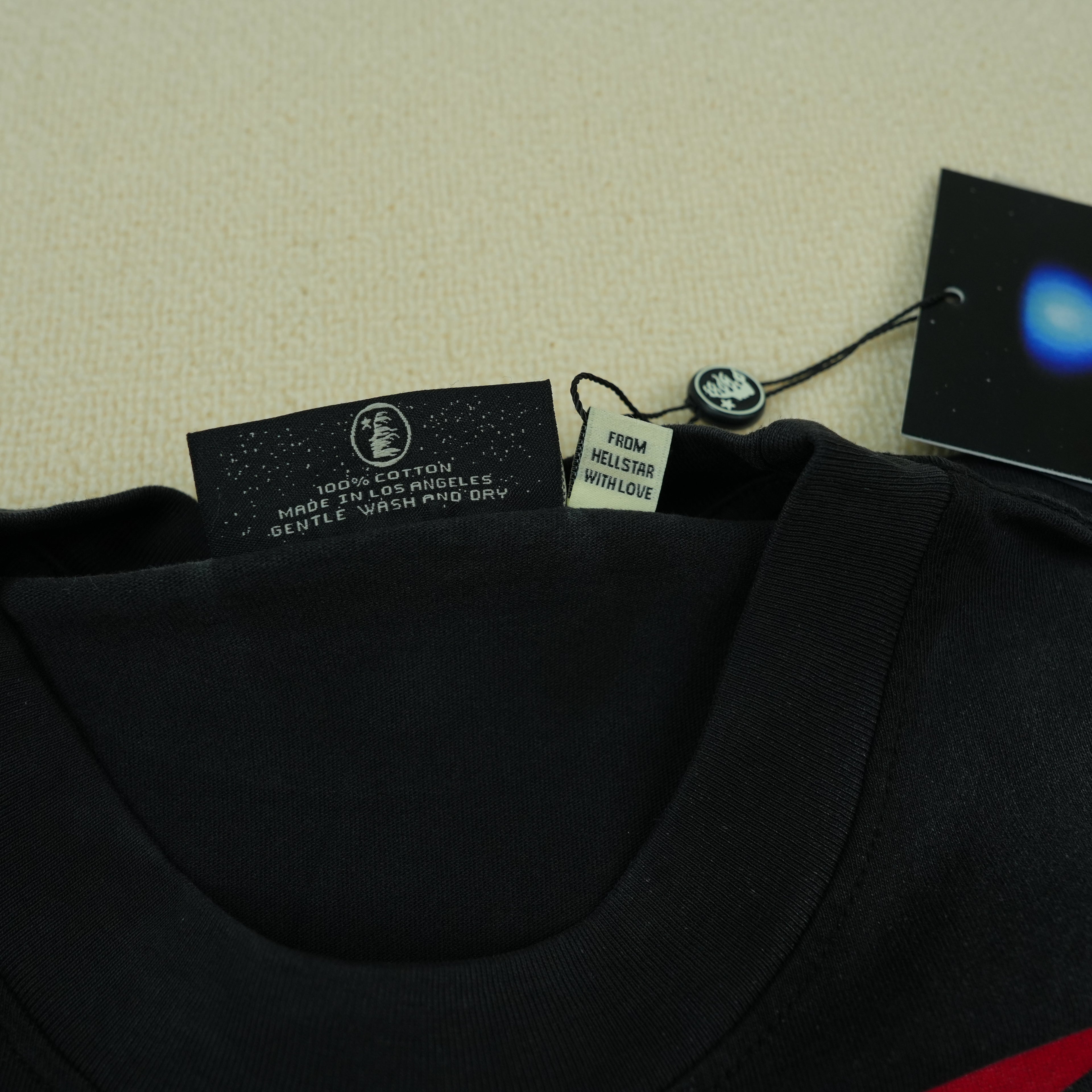 Hellstar NFC Gel Sport Logo T-shirt Black/Red