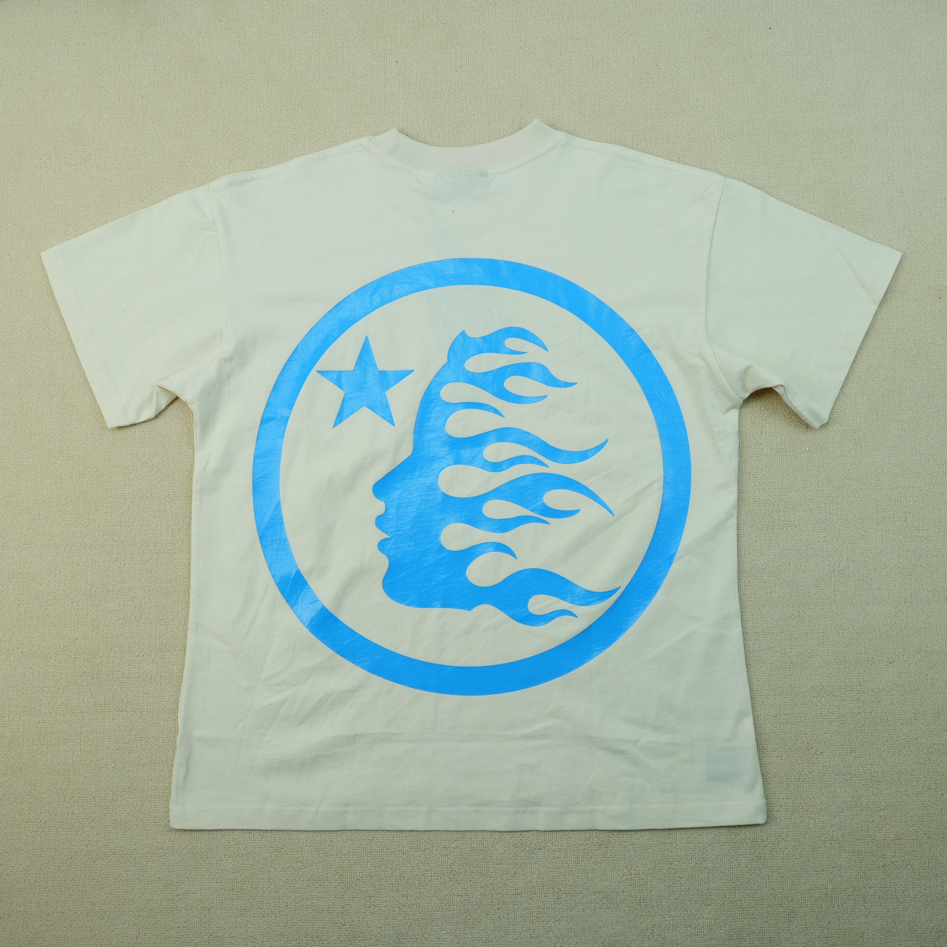 Hellstar NFC Classic T-shirt Blue/White