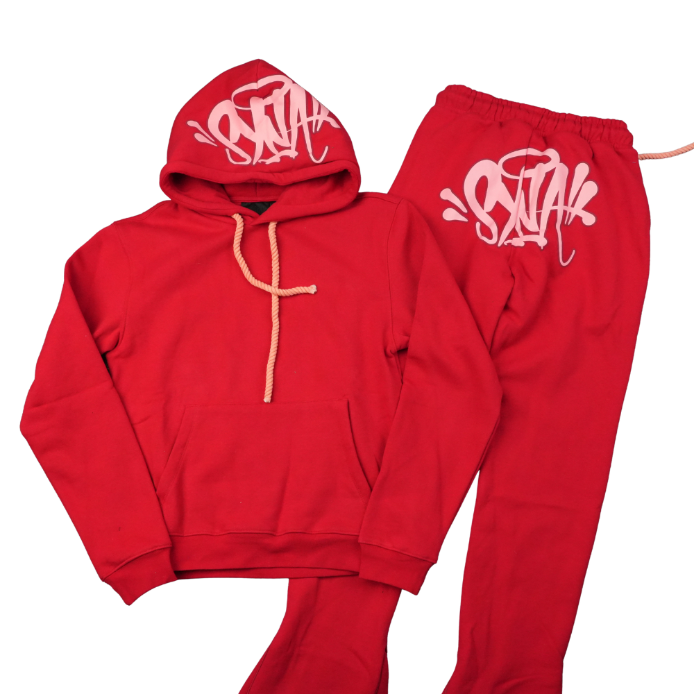Synaworld Logo Tracksuit Red
