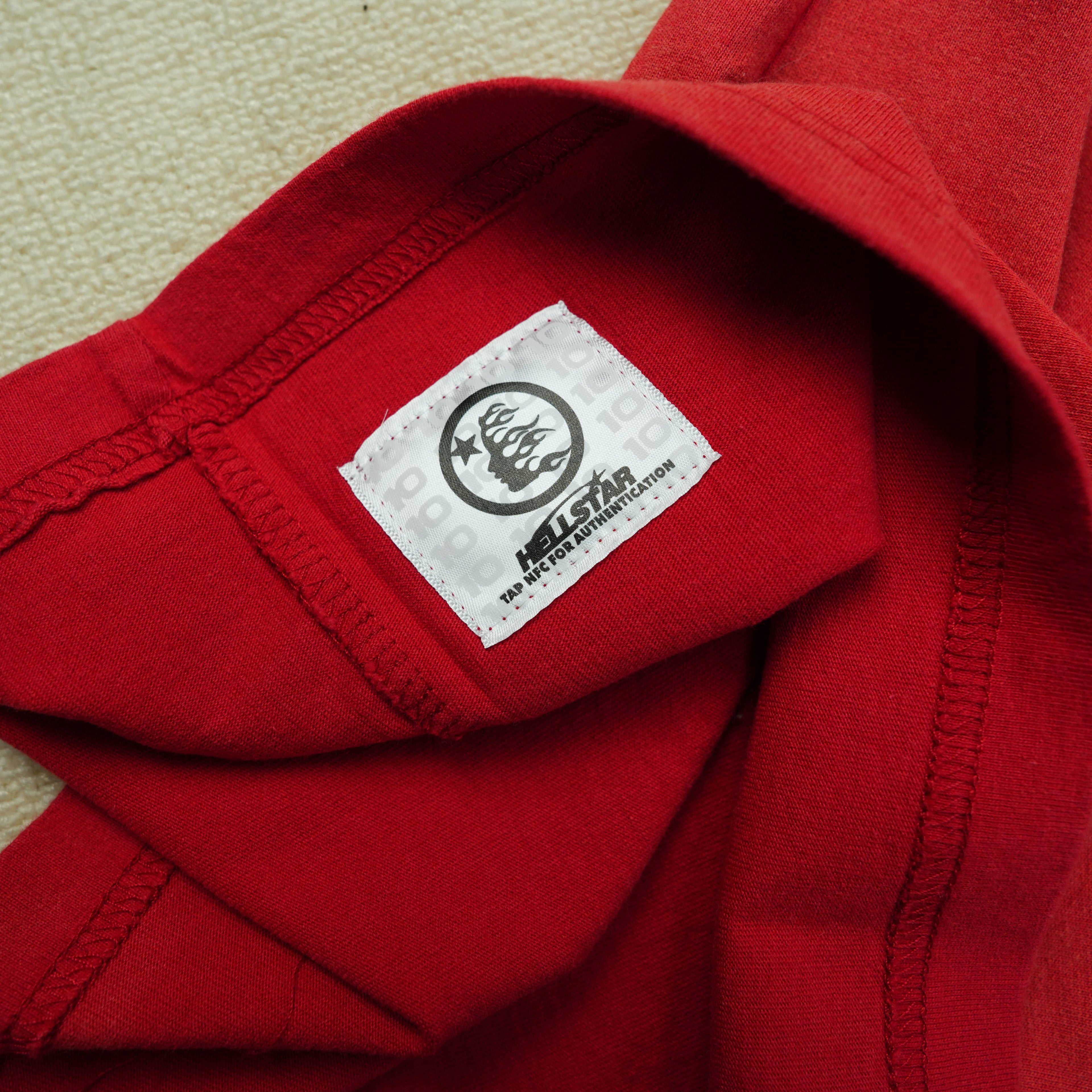 Hellstar NFC Warm Up T-shirt Red