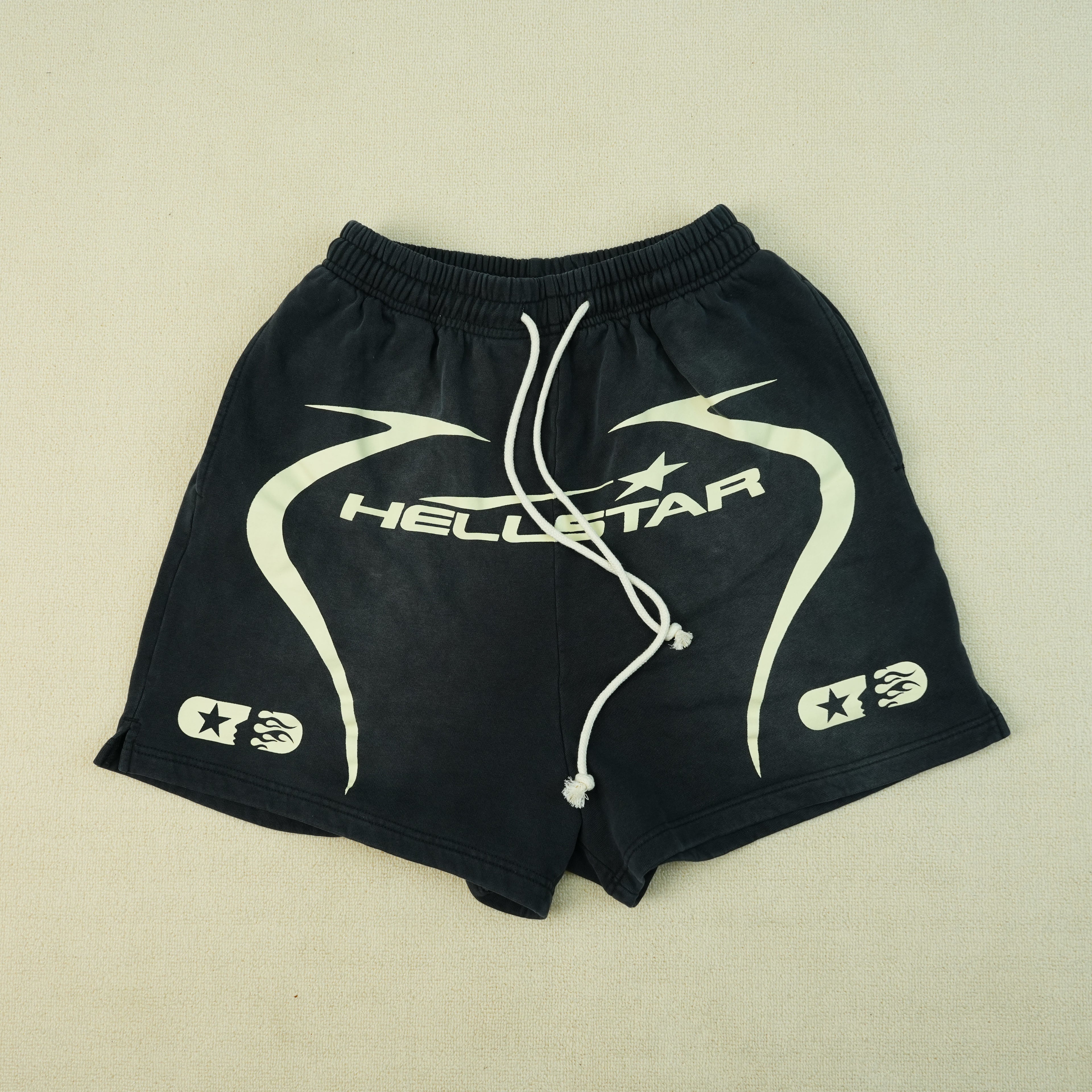 Hellstar NFC Warm Up Shorts Black