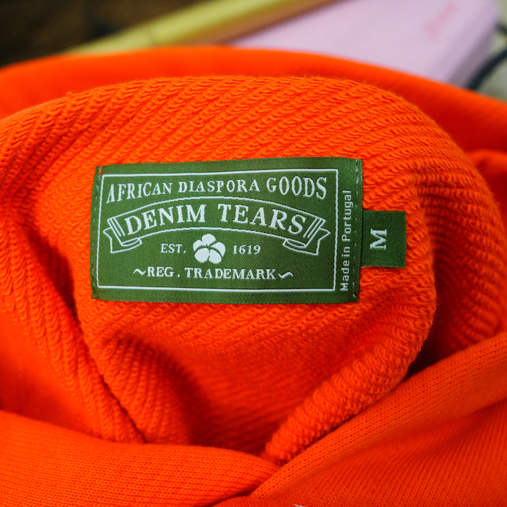 Denim Tears The Cotton Wreath Sweatshirt 'Orange'