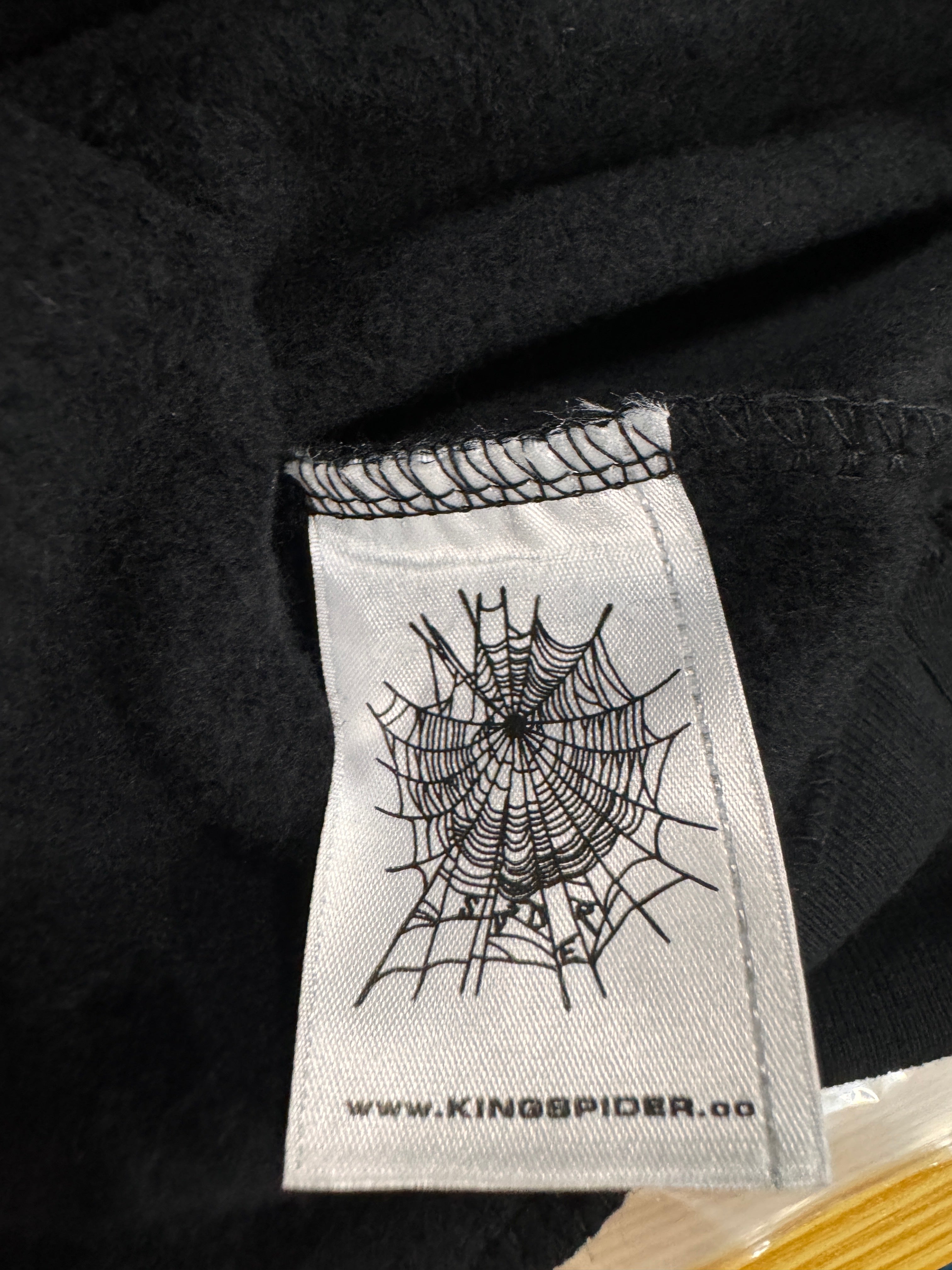 Sp5der Phantom Web Hoodie 'Black'