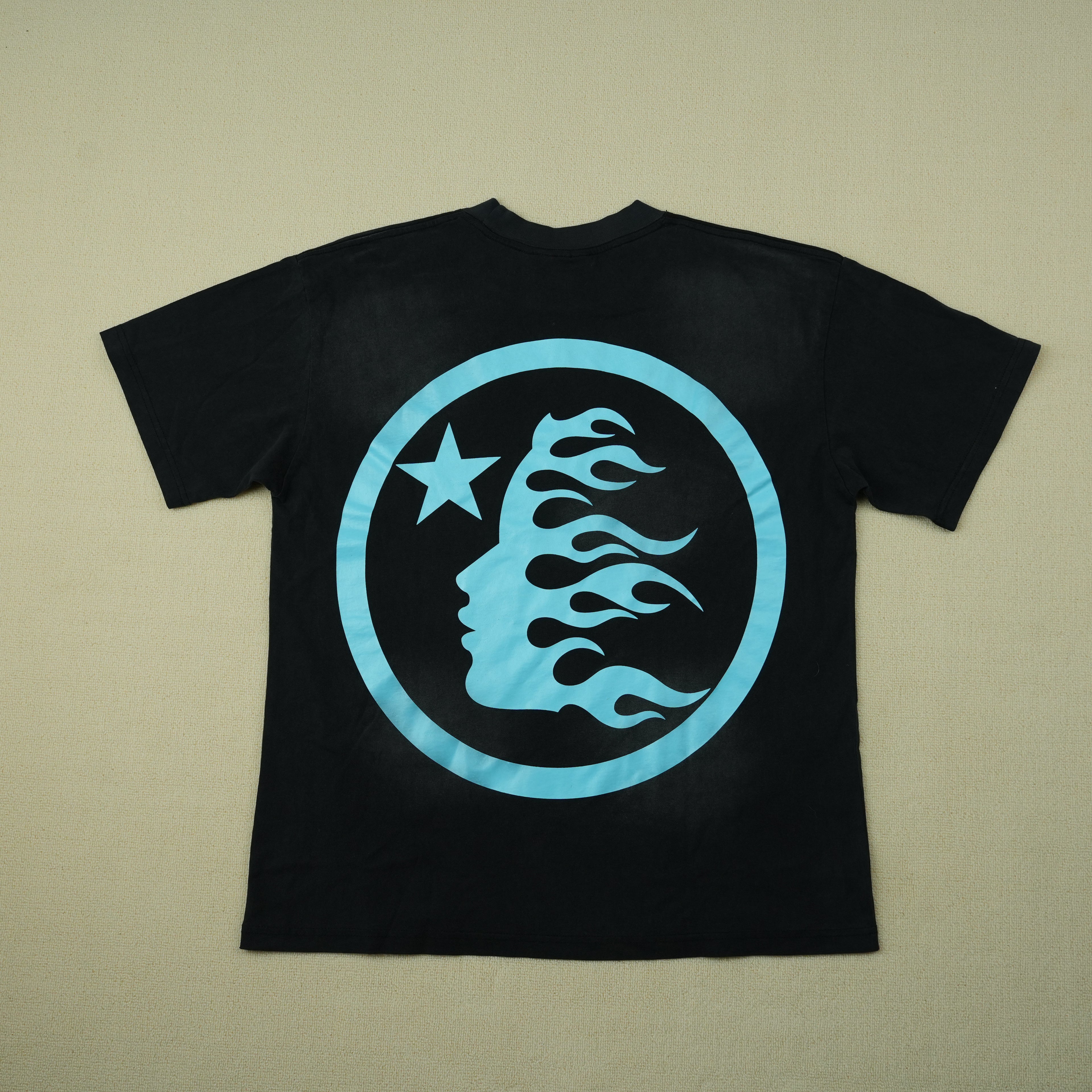 Hellstar NFC Sport Logo T-shirt Light Blue