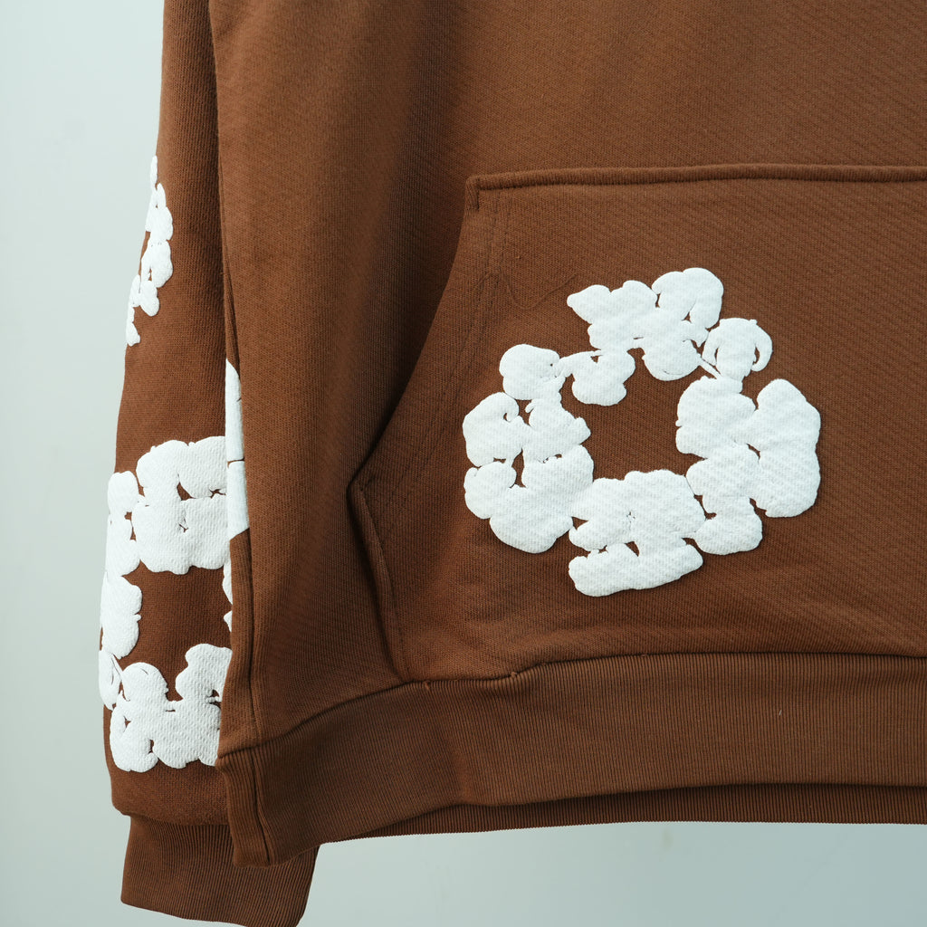 Denim Tears The Cotton Wreath Sweatshirt 'Brown'