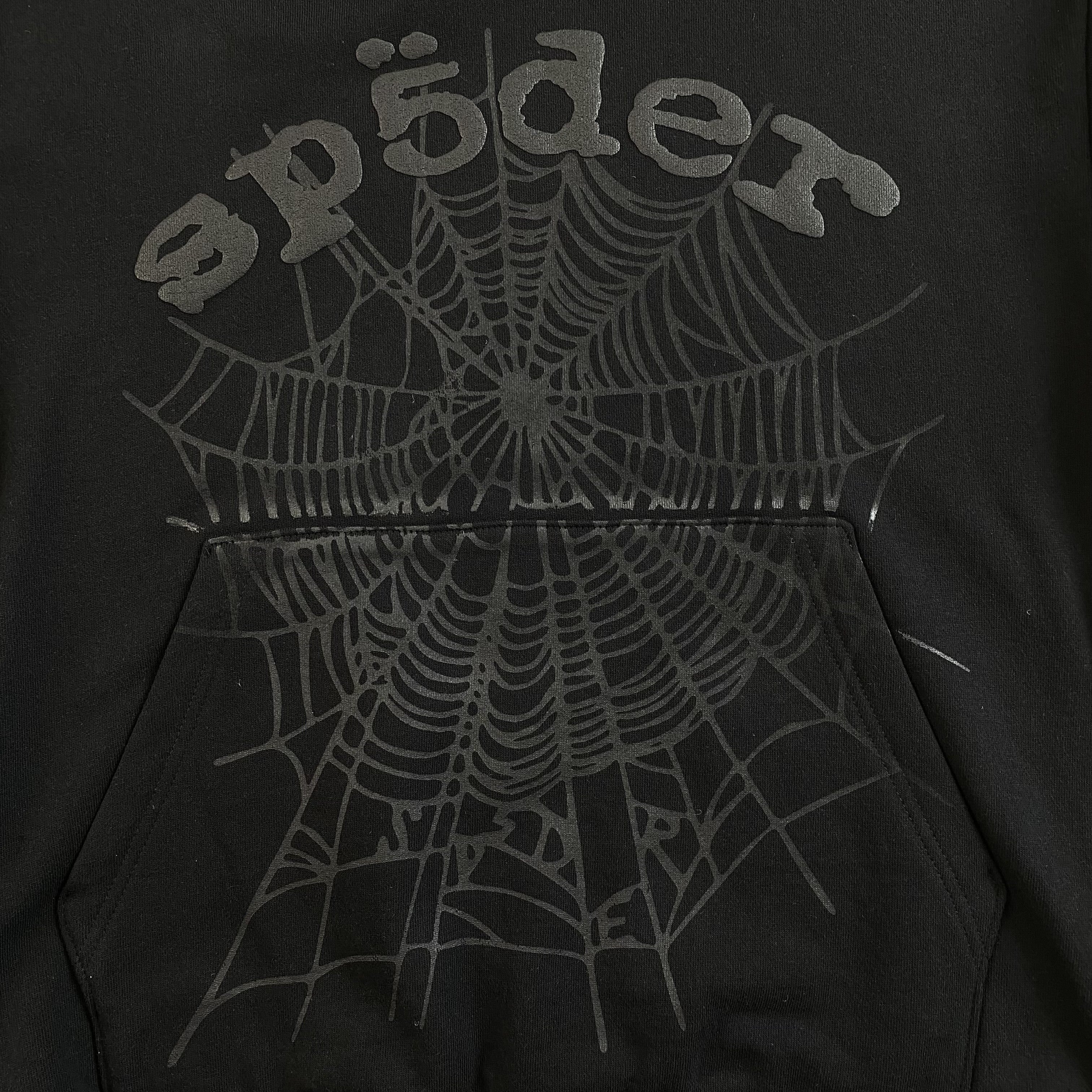 Sp5der Phantom Web Hoodie 'Black'